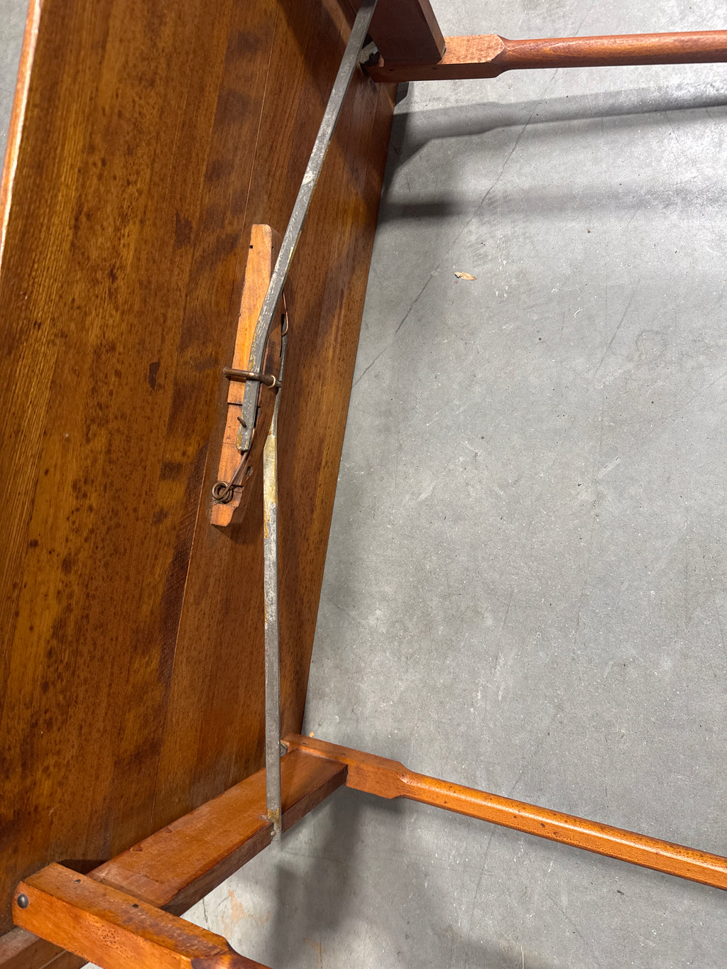 Antique Folding Sewing Table