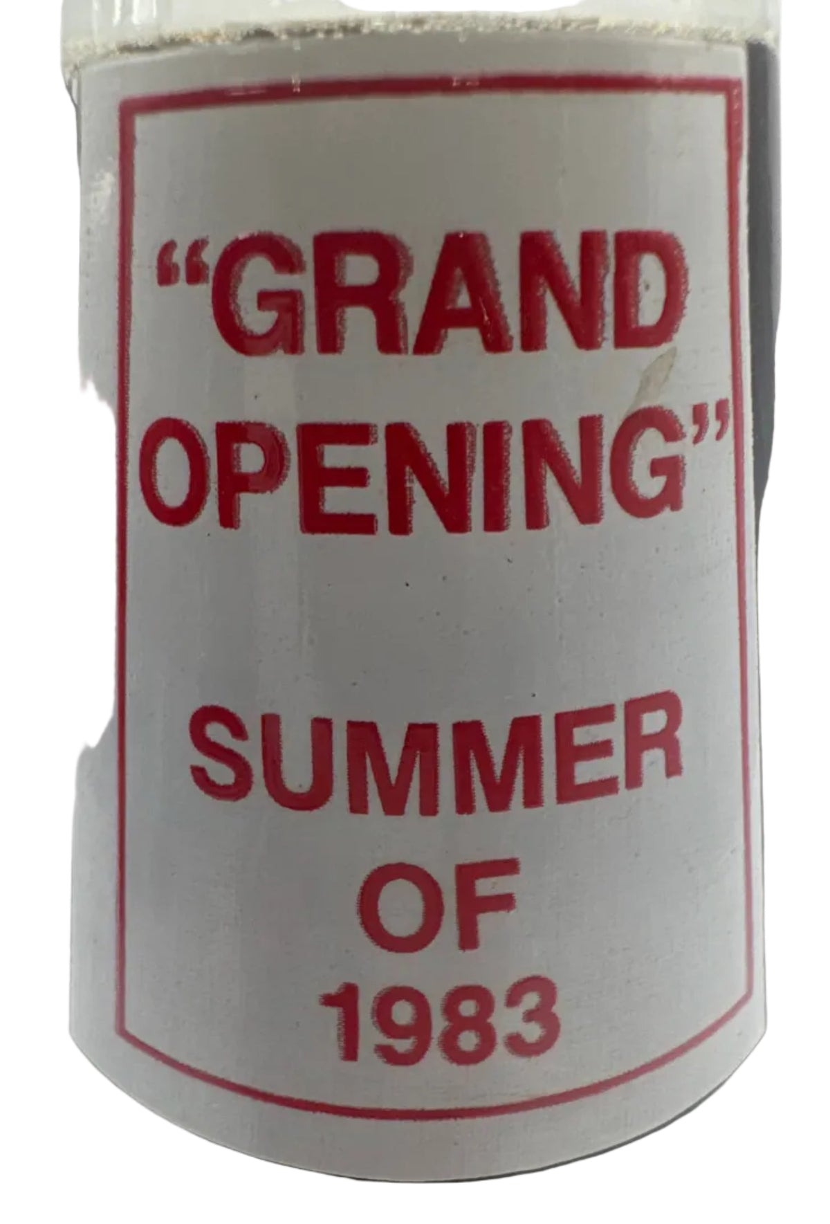 1983 “Grand Opening” FORT WORTH, TEXAS COCA-COLA BOTTLING COMPANY 10 oz Bottle