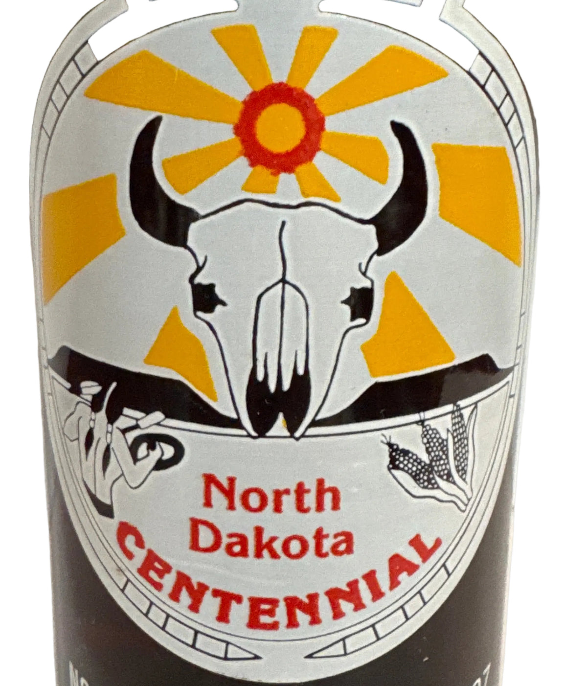 1989 North Dakota Centennial Coca-Cola 10 oz Bottle