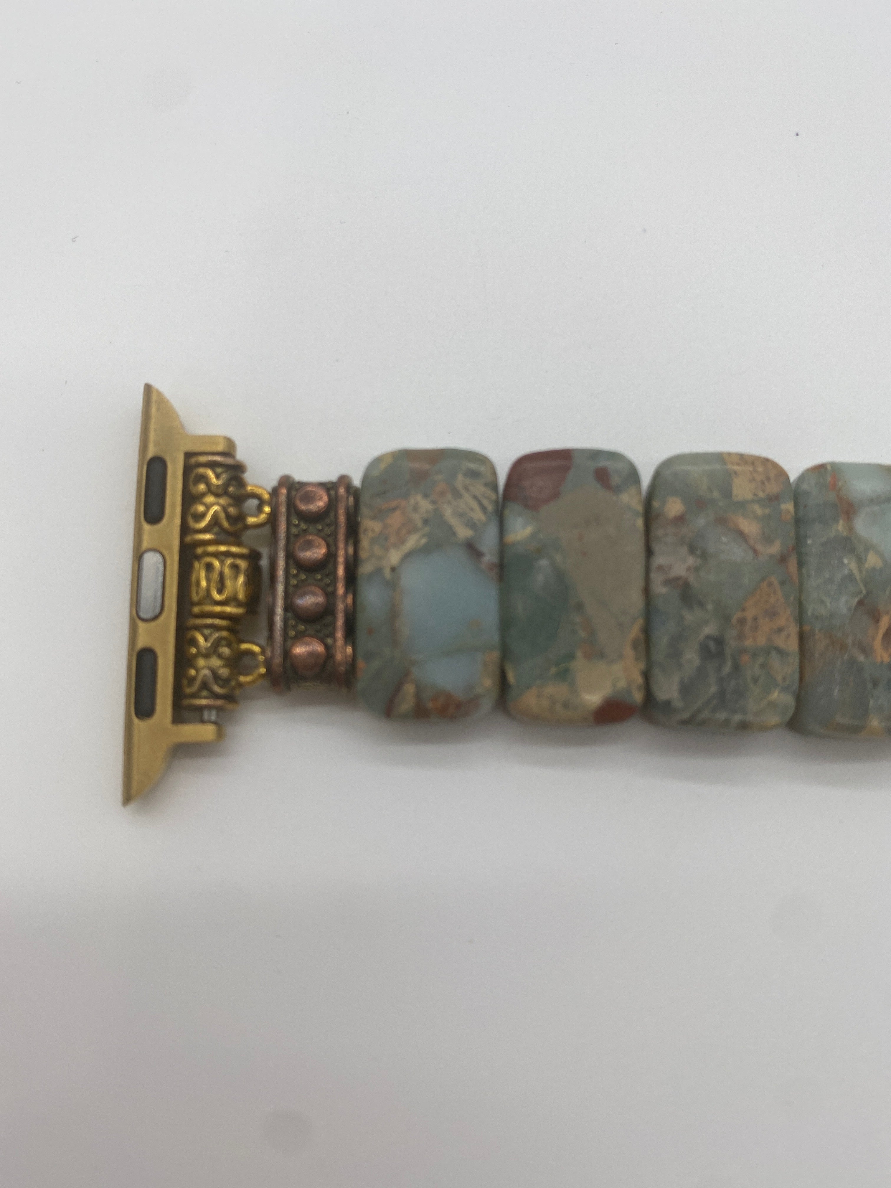 Stretch Boho Apple Watchband Jasper
