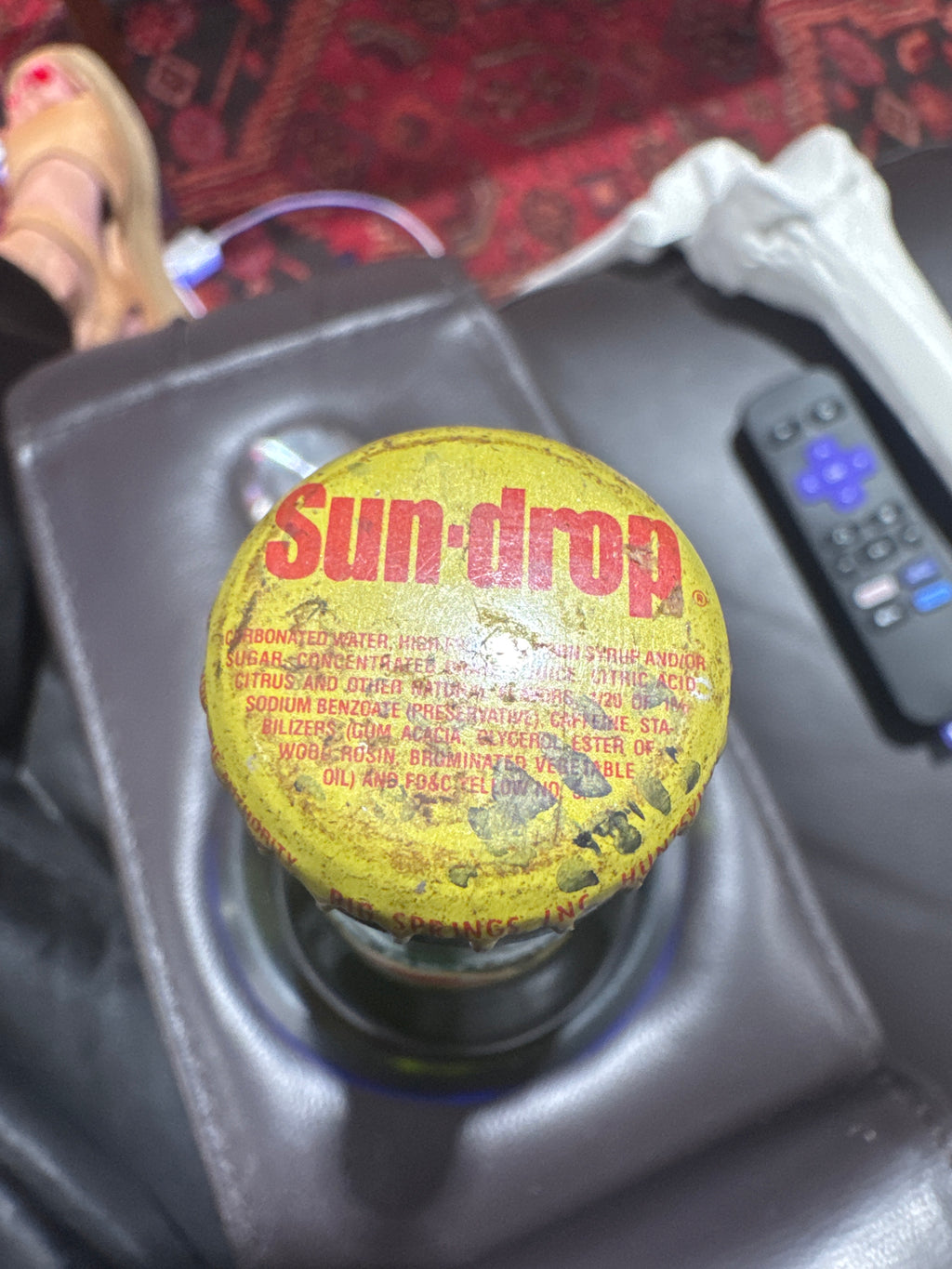 Dale Earnhardt 1979 Rookie of the Year Series #1 12 oz Sun-drop Bottle