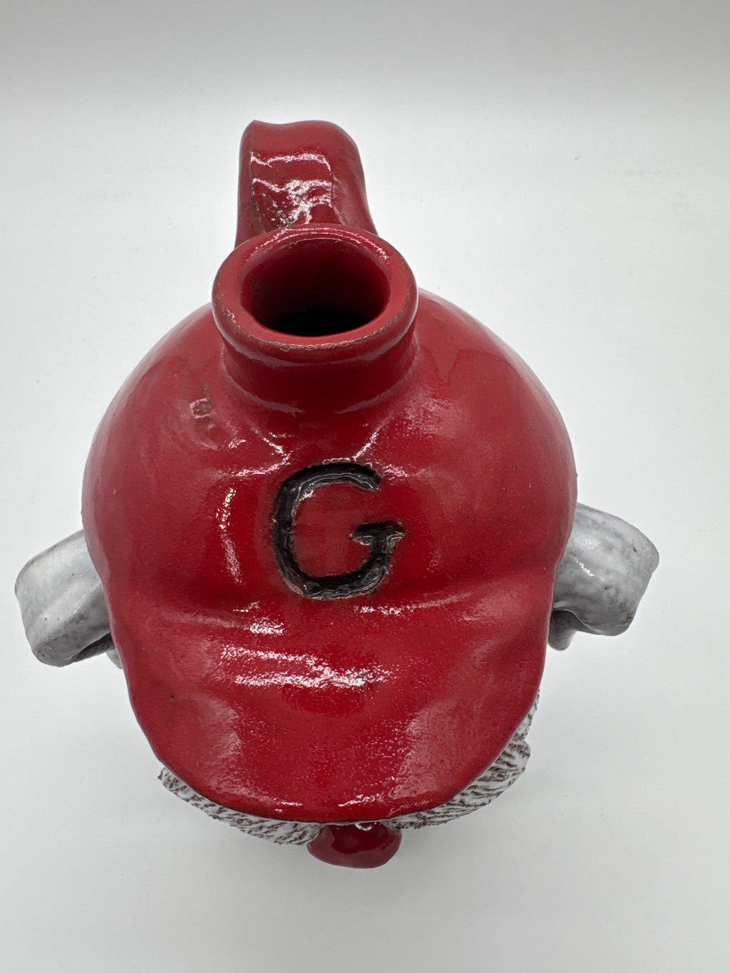 Dal Burtchaell Georgia Bulldog Pottery Face Jug