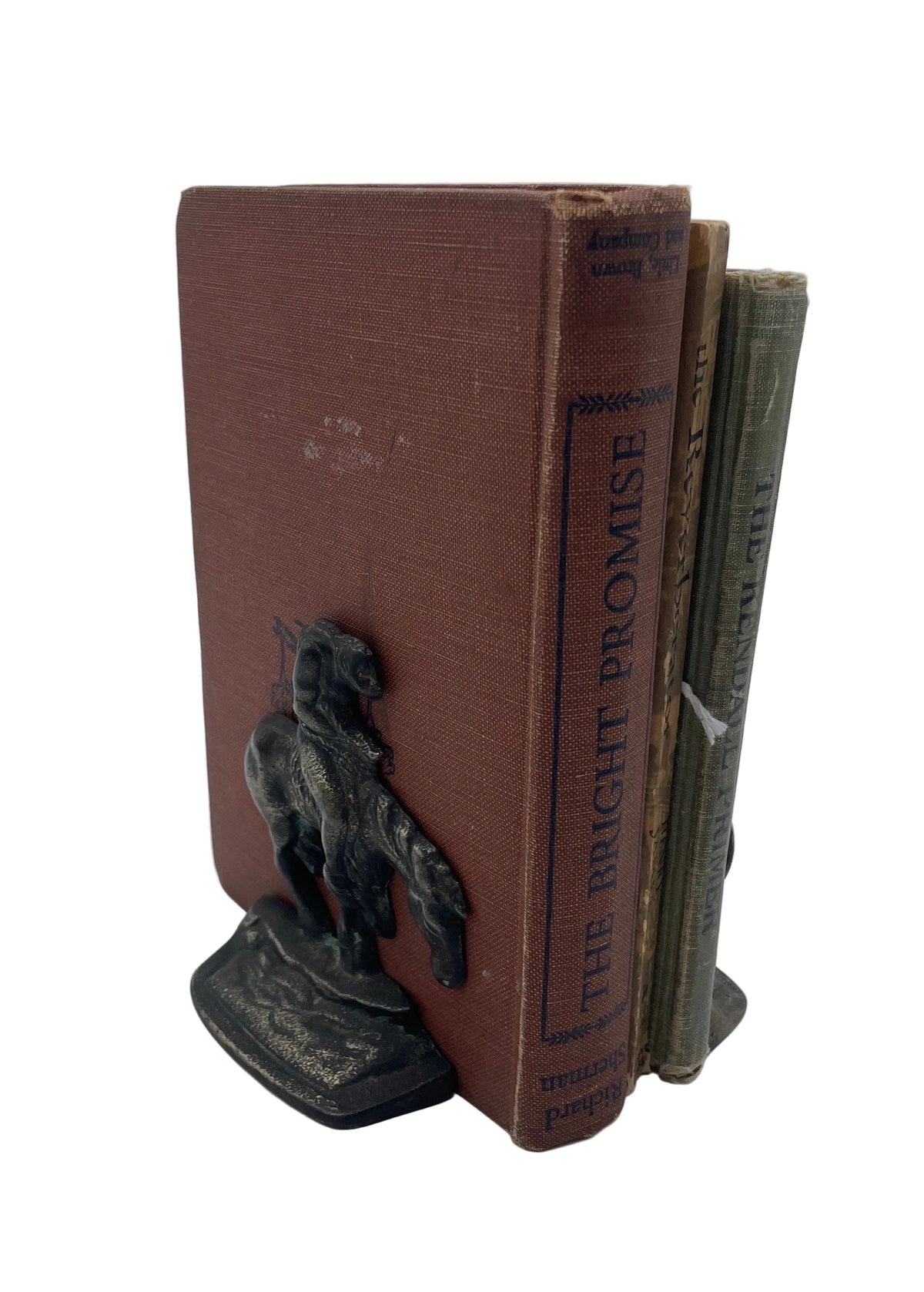 Vintage Name American Indian on Horse “Trail of Tears”Cast Iron Bookends