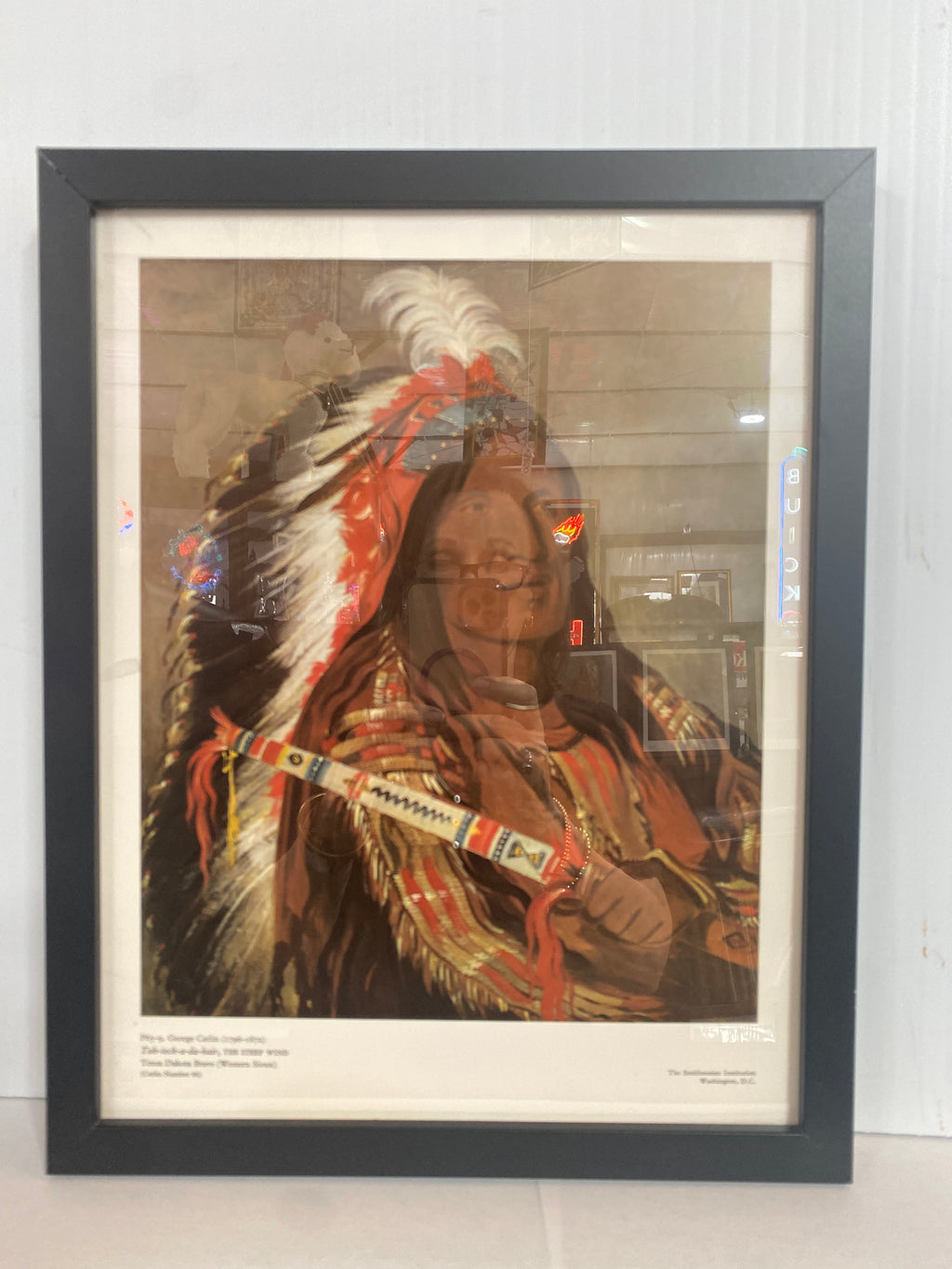 George Carlin Framed Art Native American Set of 4