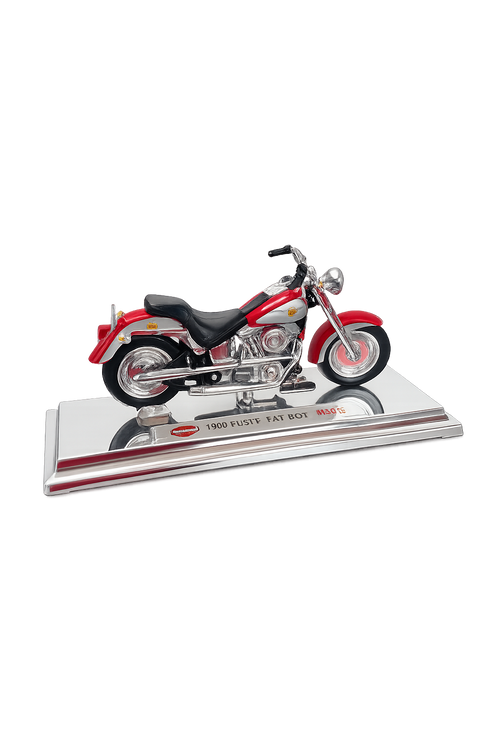 1999 Diecast Replica of a Harley Davidson “Fat Boy”-K