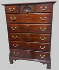 Vintage Statton Cherry 8 Drawer Chest-American