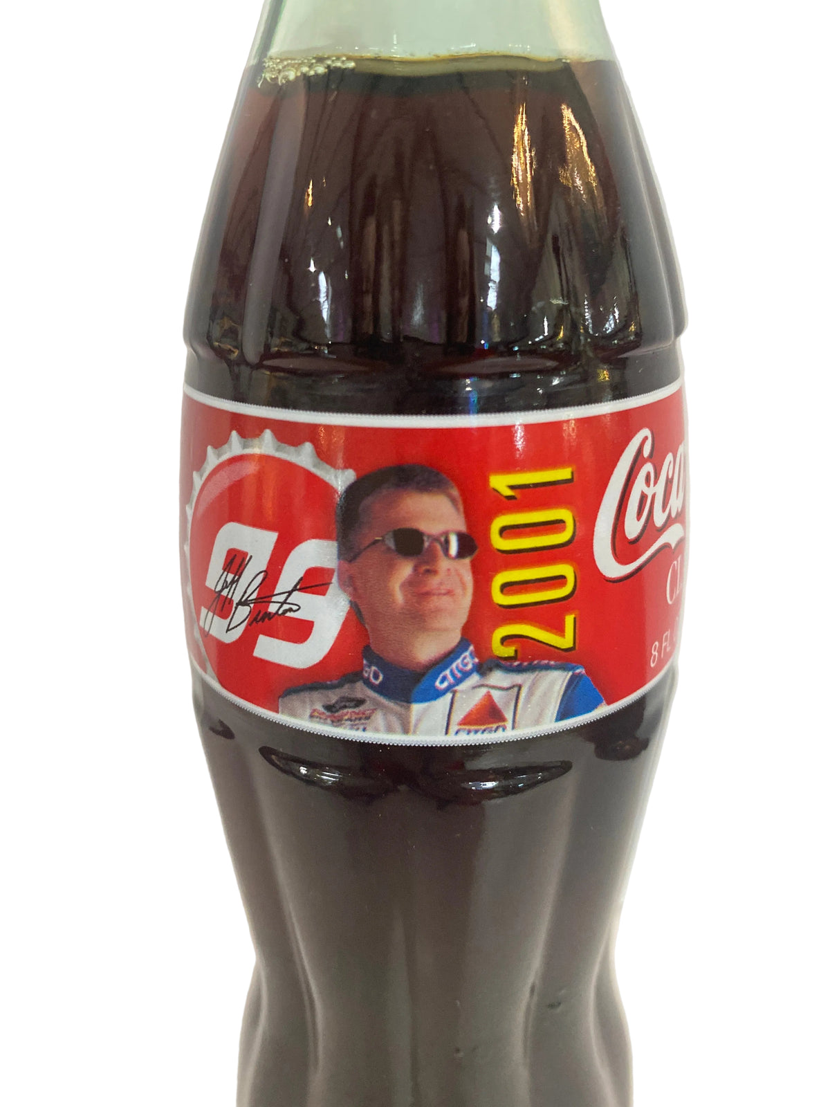 2001 JEFF BURTON #99 COCA-COLA BOTTLE COKE