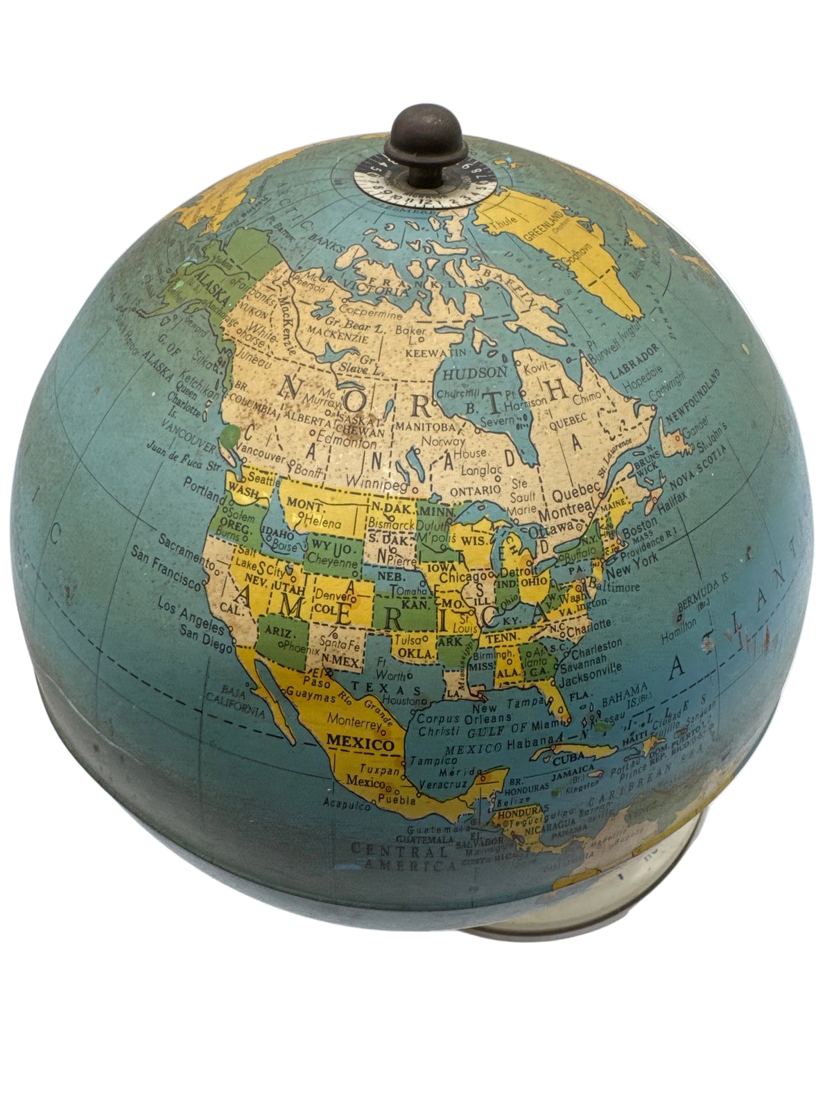 Vintage 1950’s Replogle Magnetic Air Race Globe