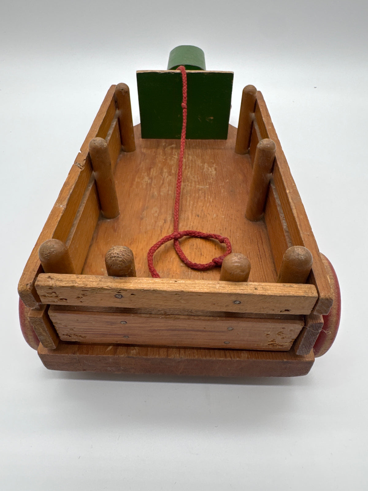 Vintage 1930-50’s Playskool Wooden Pull-Along Toy Truck