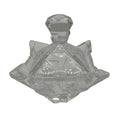 Bohemian Pyramid Crystal Lidded Candy Jar