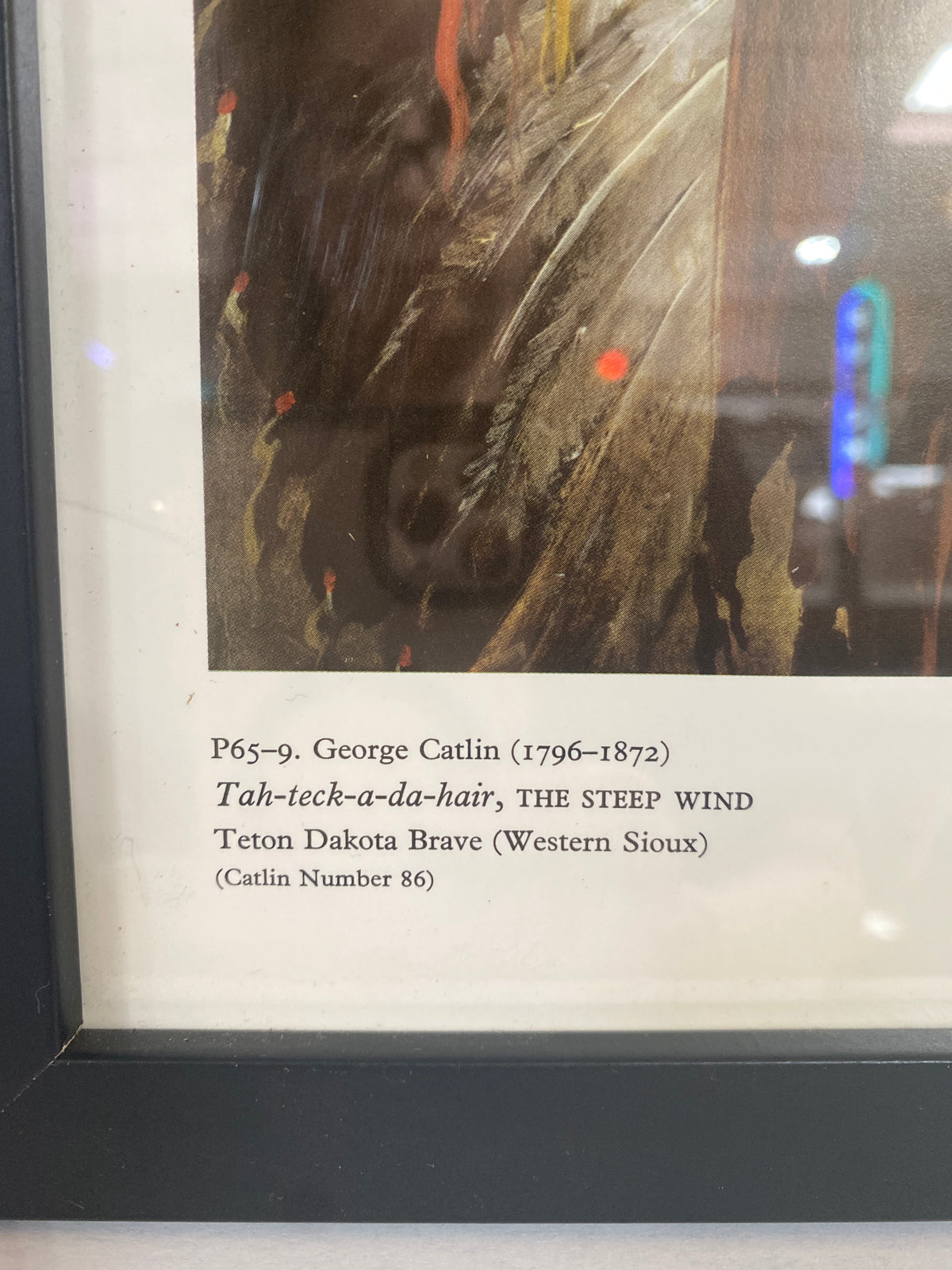 George Carlin Framed Art Native American Set of 4