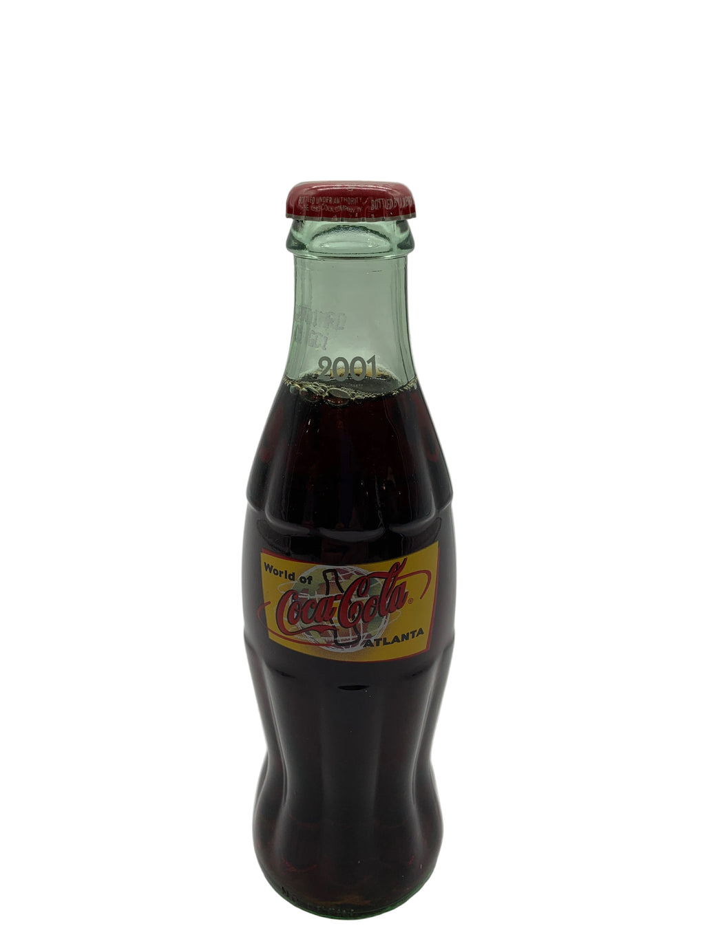 WORLD OF COKE ATLANTA 2001 COCA-COLA BOTTLE COKE