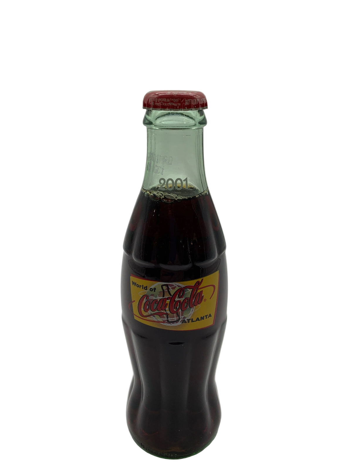 WORLD OF COKE ATLANTA 2001 COCA-COLA BOTTLE COKE