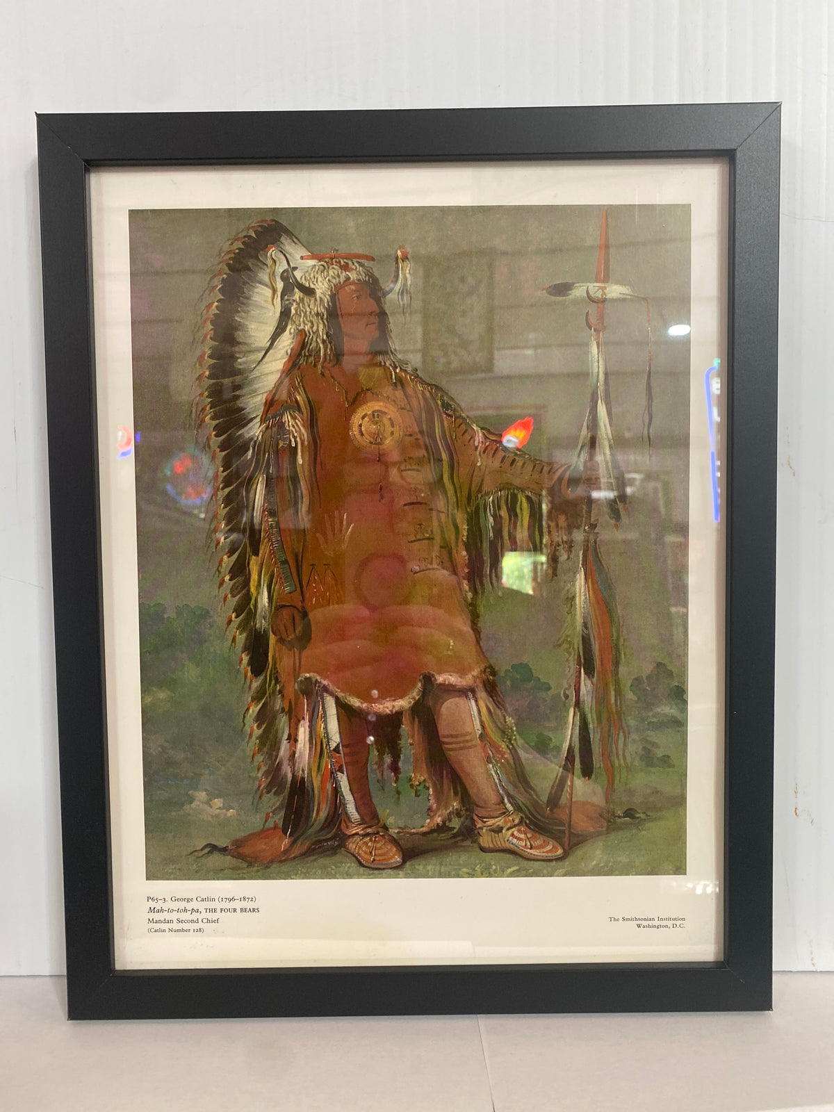 George Carlin Framed Art Native American Set of 4