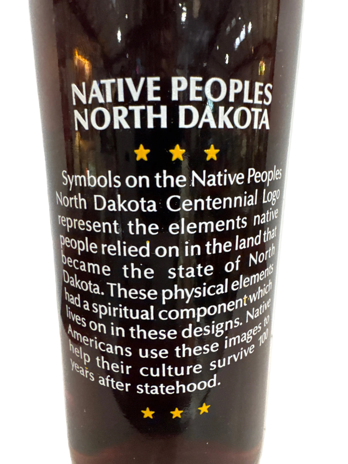 1989 North Dakota Centennial Coca-Cola 10 oz Bottle