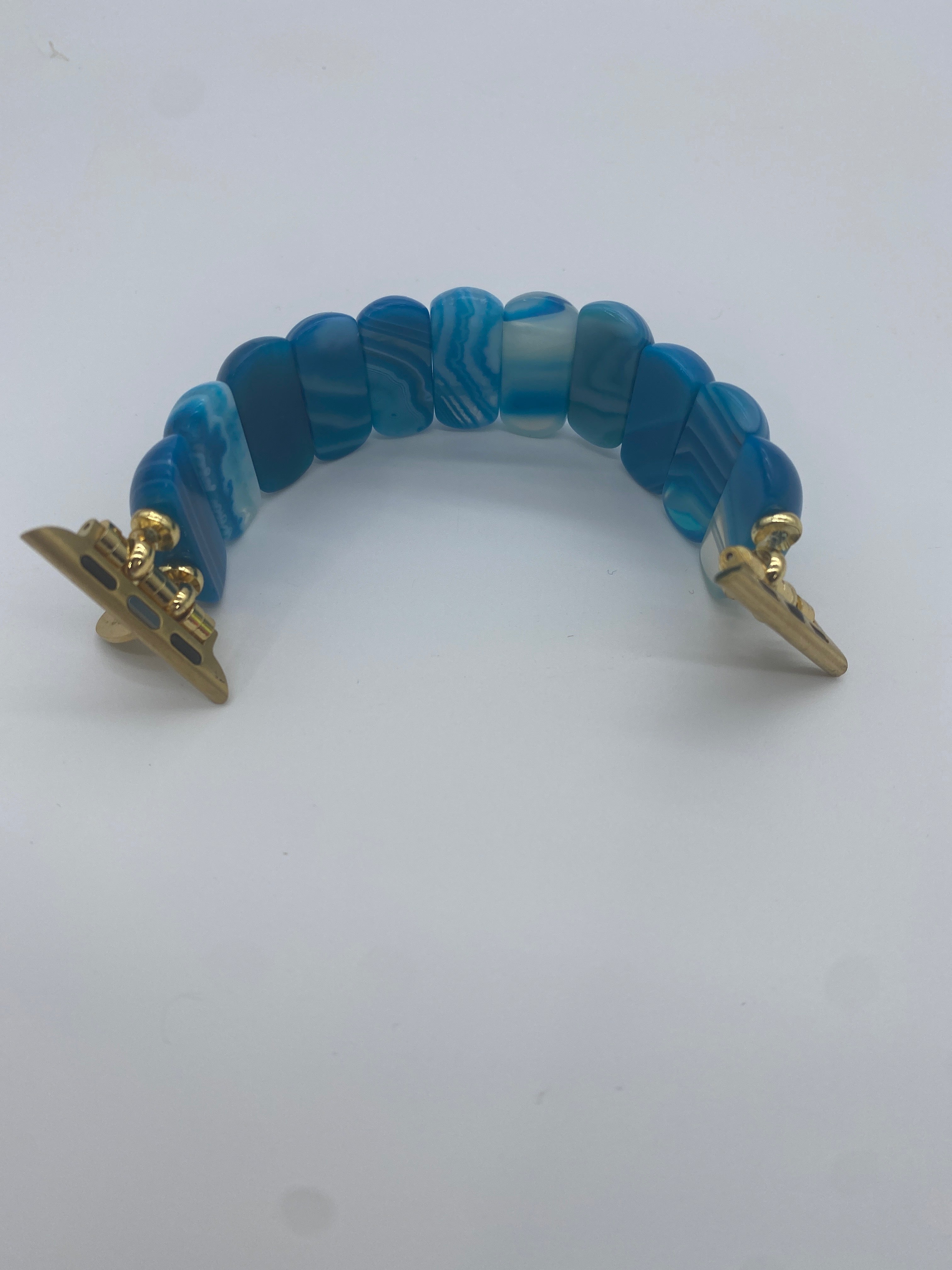 Apple Watchband Blue Cape Diablo Stretch