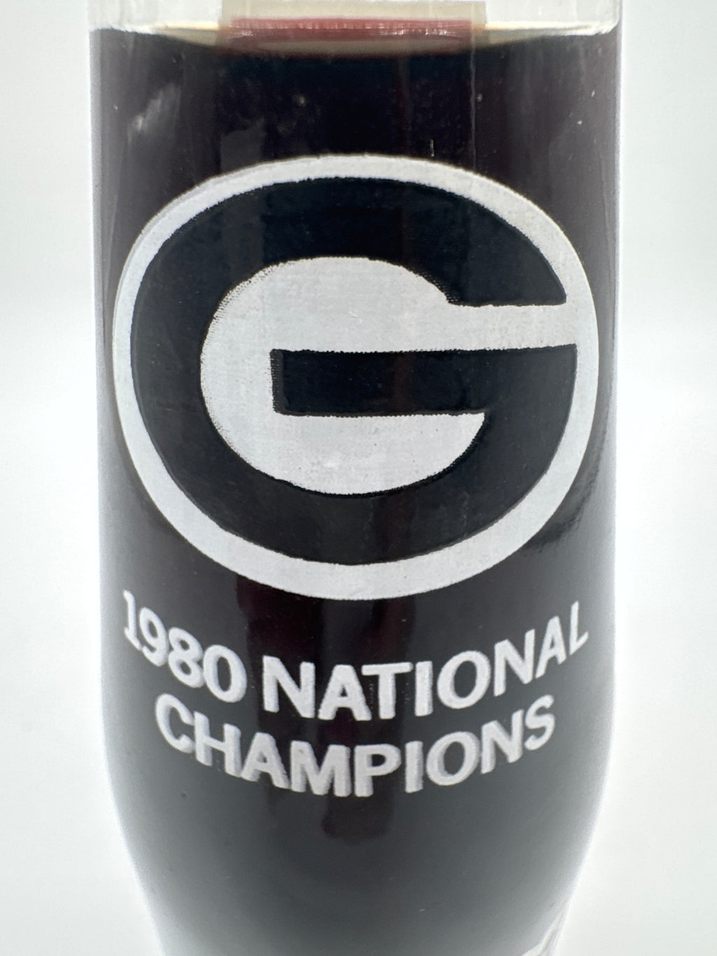1980 Georgia Bulldogs National Champions Coca-Cola Bottle 10 oz