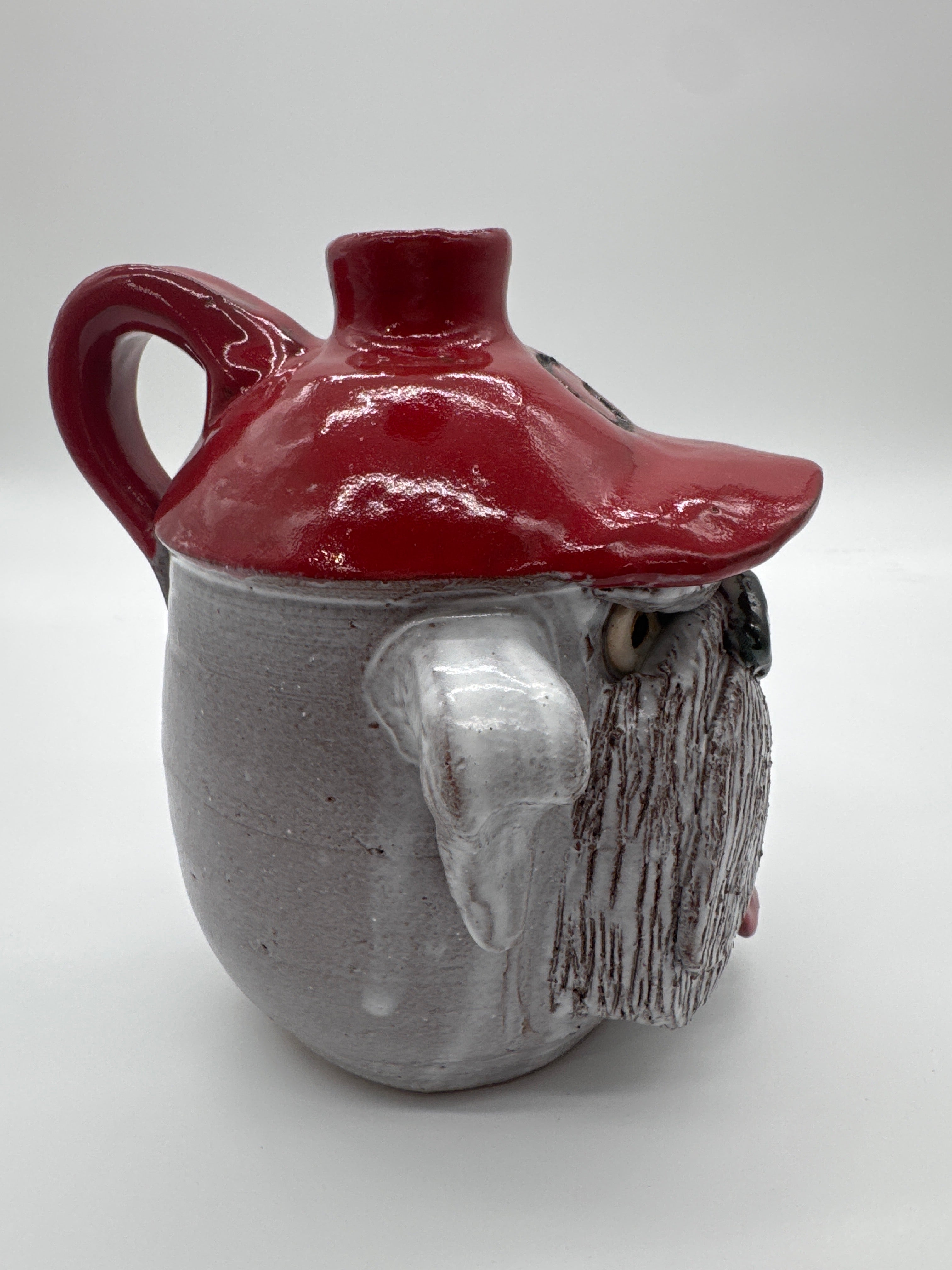 Dal Burtchaell Georgia Bulldog Pottery Face Jug