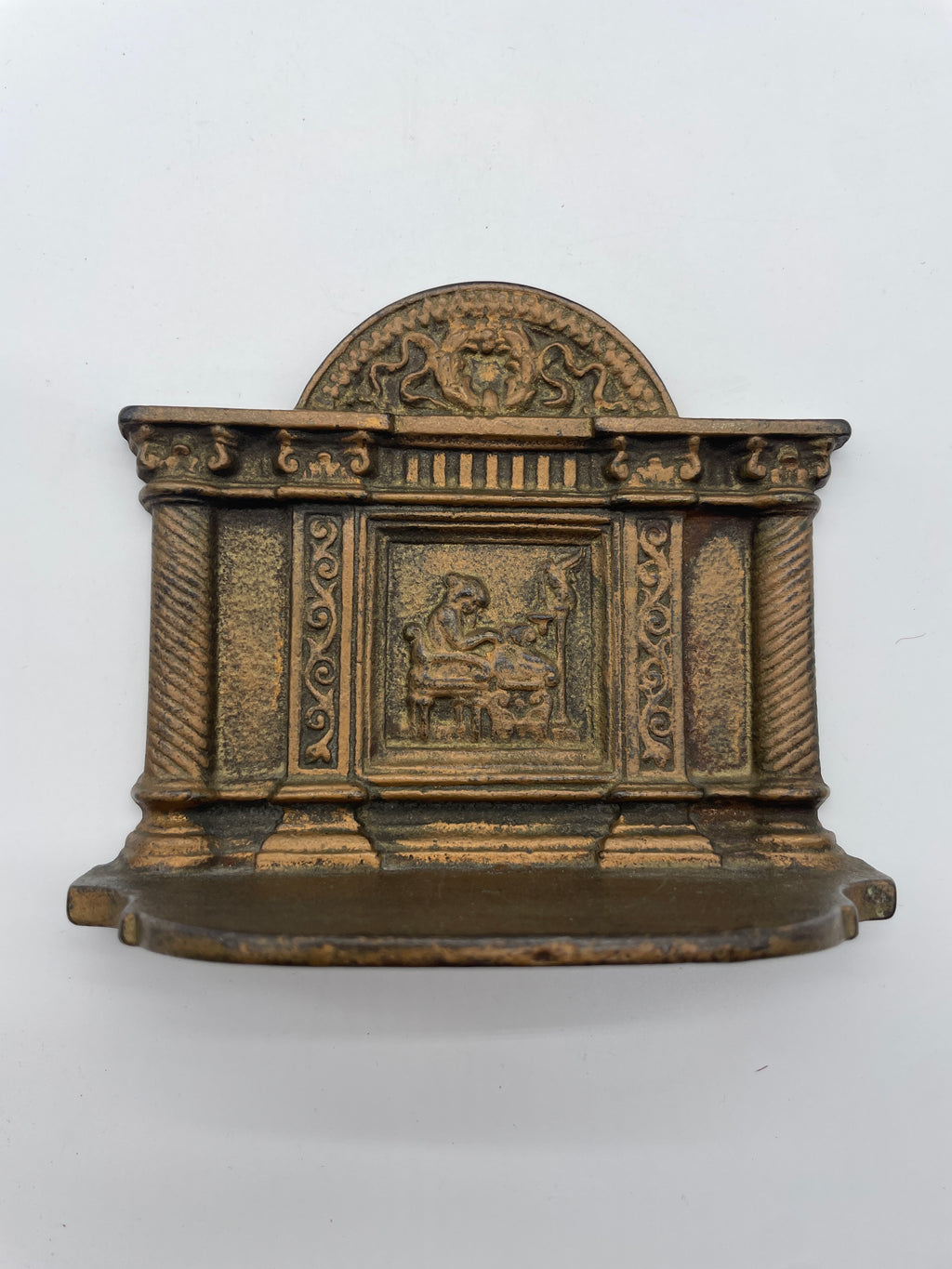 Antique Art Deco Circa 1920’s Cast Iron Bradley & Hubbard Bookends