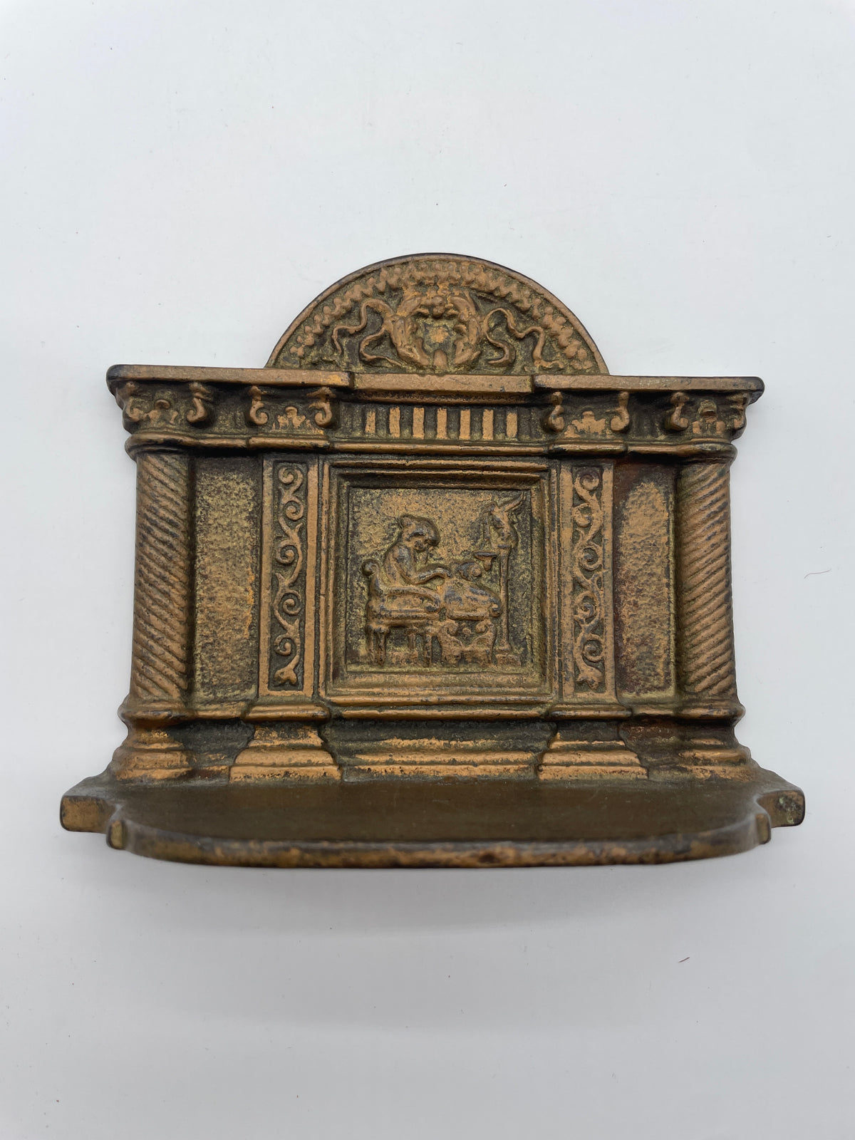 Antique Art Deco Circa 1920’s Cast Iron Bradley & Hubbard Bookends