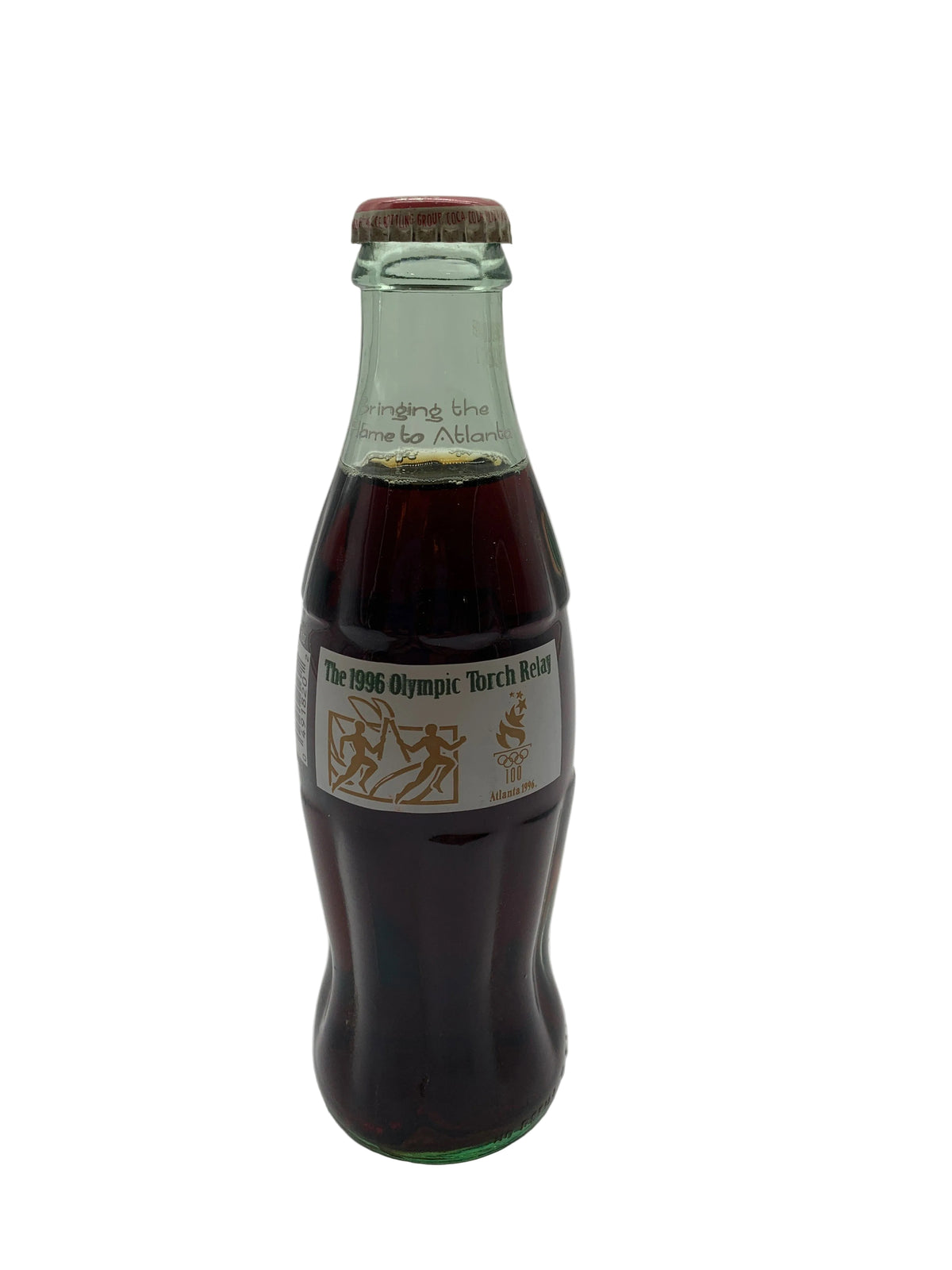 1996 OLYMPIC TORCH RELAY COCA-COLA BOTTLE COKE