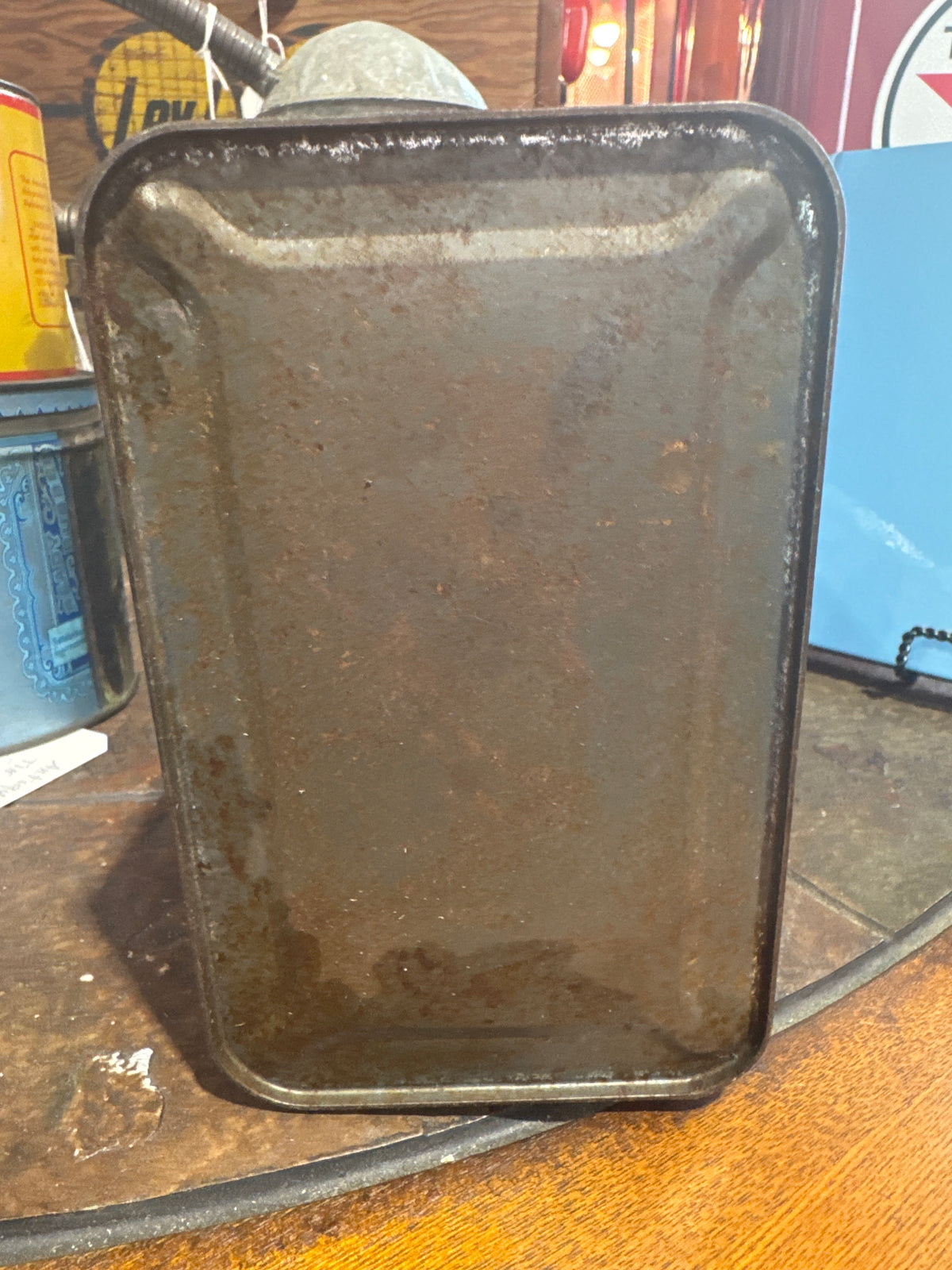 Vintage Baker’s Castor Oil (U.S.P) Metal Can