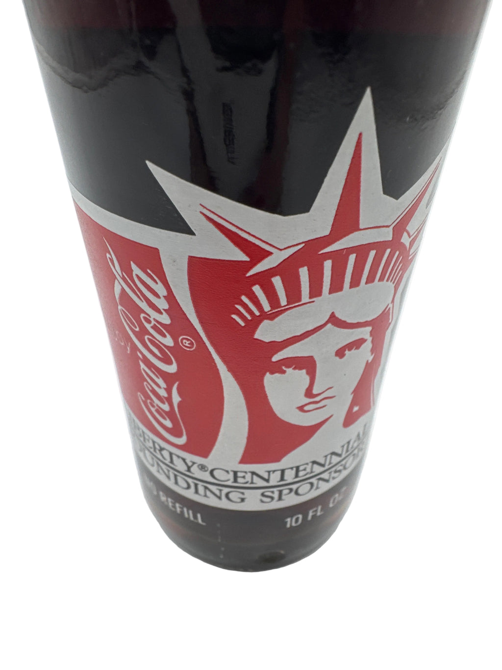 1986 2nd Annual Manteca, California July 4 Celebration 10 oz Coca-Cola Bottle