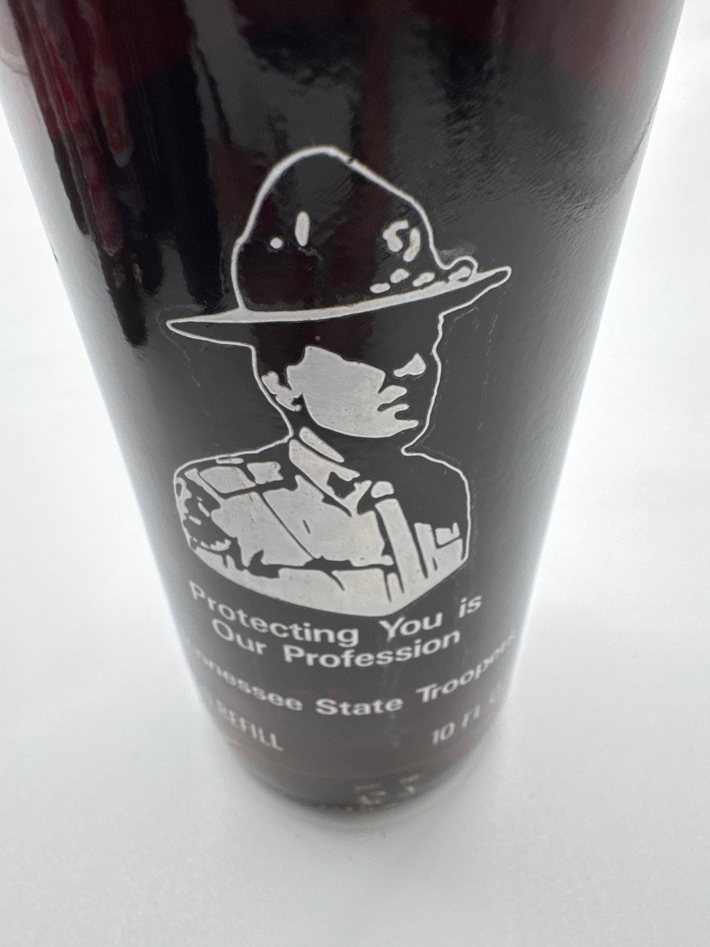 1985 Tennessee State Troopers 10 oz Coca-Cola Bottle