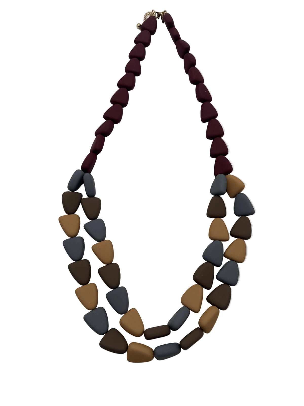 Multi-Strand Statement Necklace by Natasha