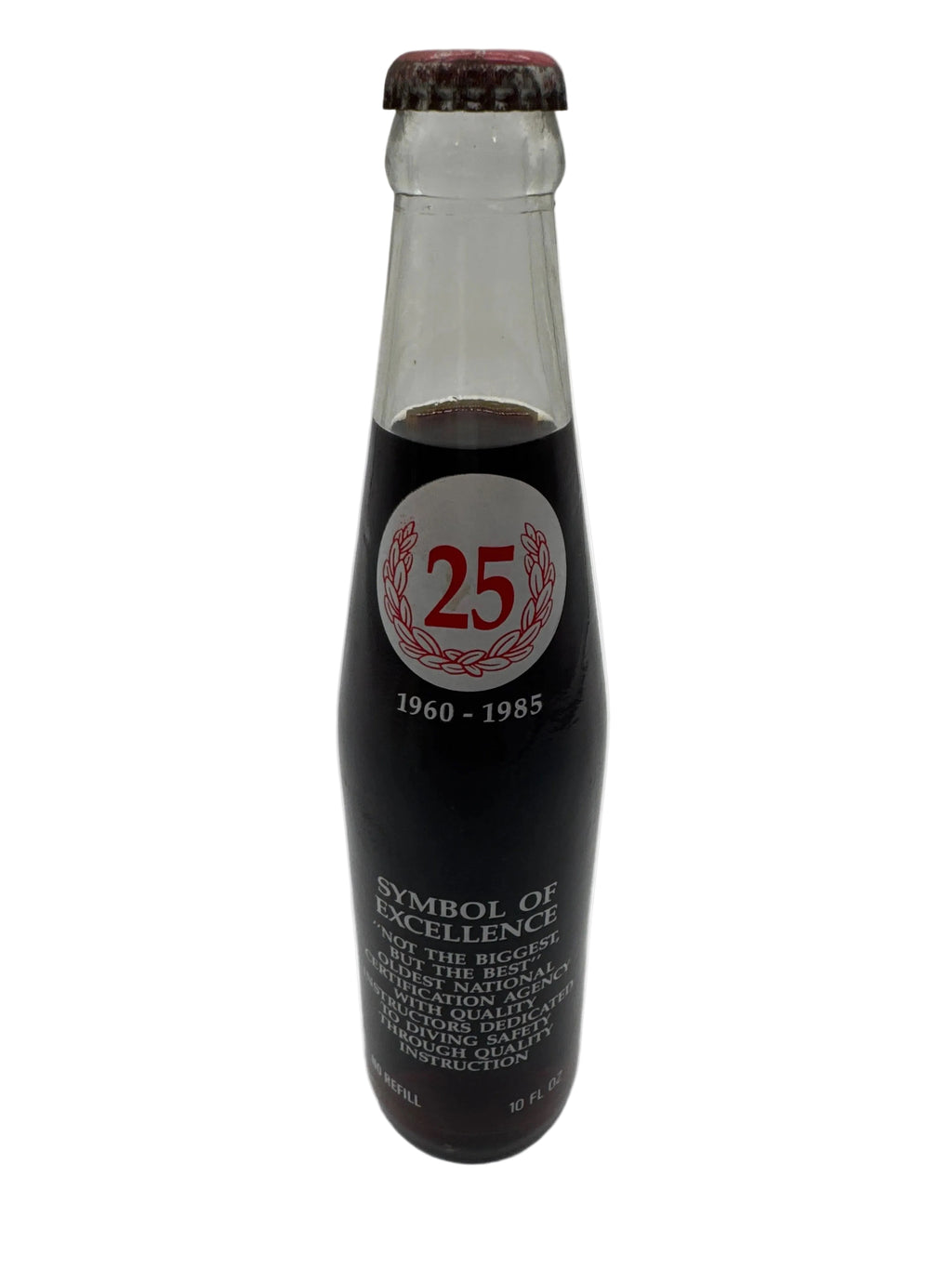 25 Years YMCA Scuba Program 10 oz Coca-Cola Bottle