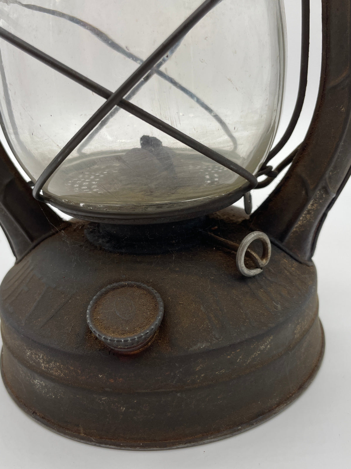 Antique Dietz Lantern with Fitzall Hurricane Shade, New York USA