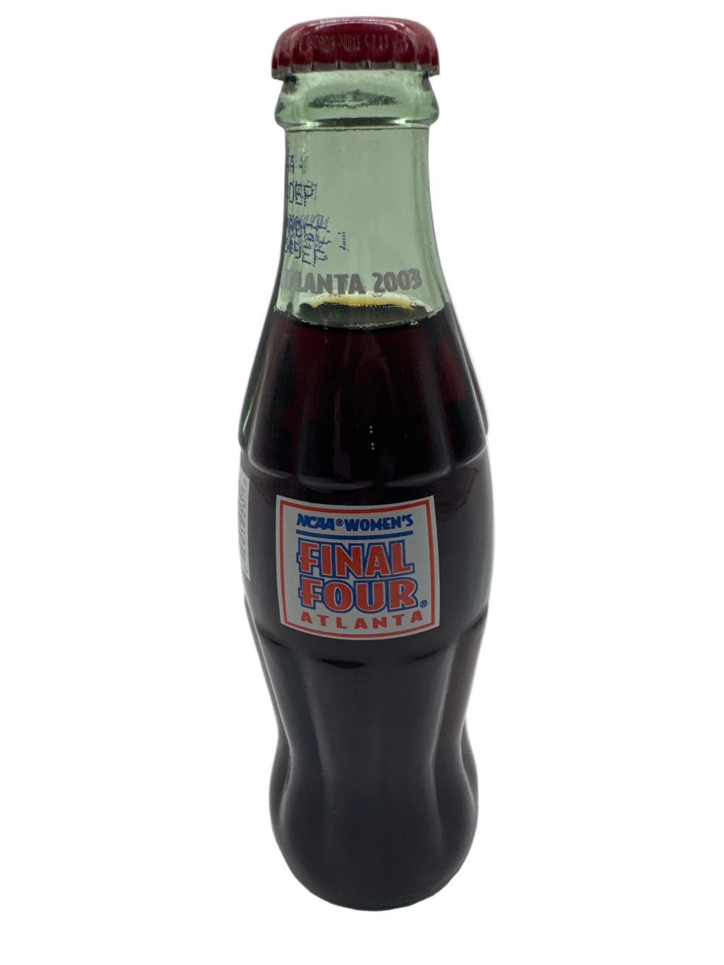 2003 Women’s NCAA Final Four Atlanta Georgia Coca-Cola Bottle