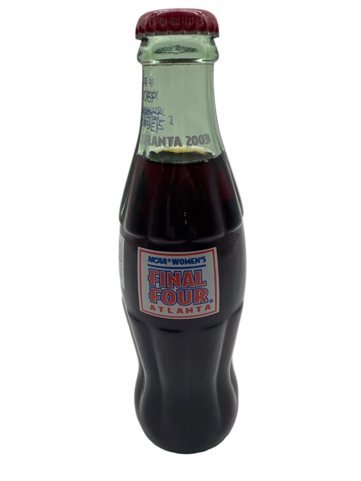 2003 Women’s NCAA Final Four Atlanta Georgia Coca-Cola Bottle
