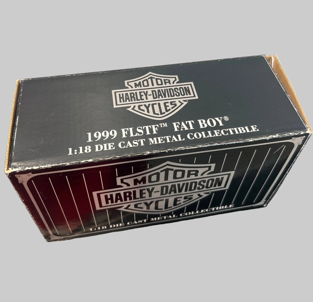 1999 Diecast Replica of a Harley Davidson “Fat Boy”-K