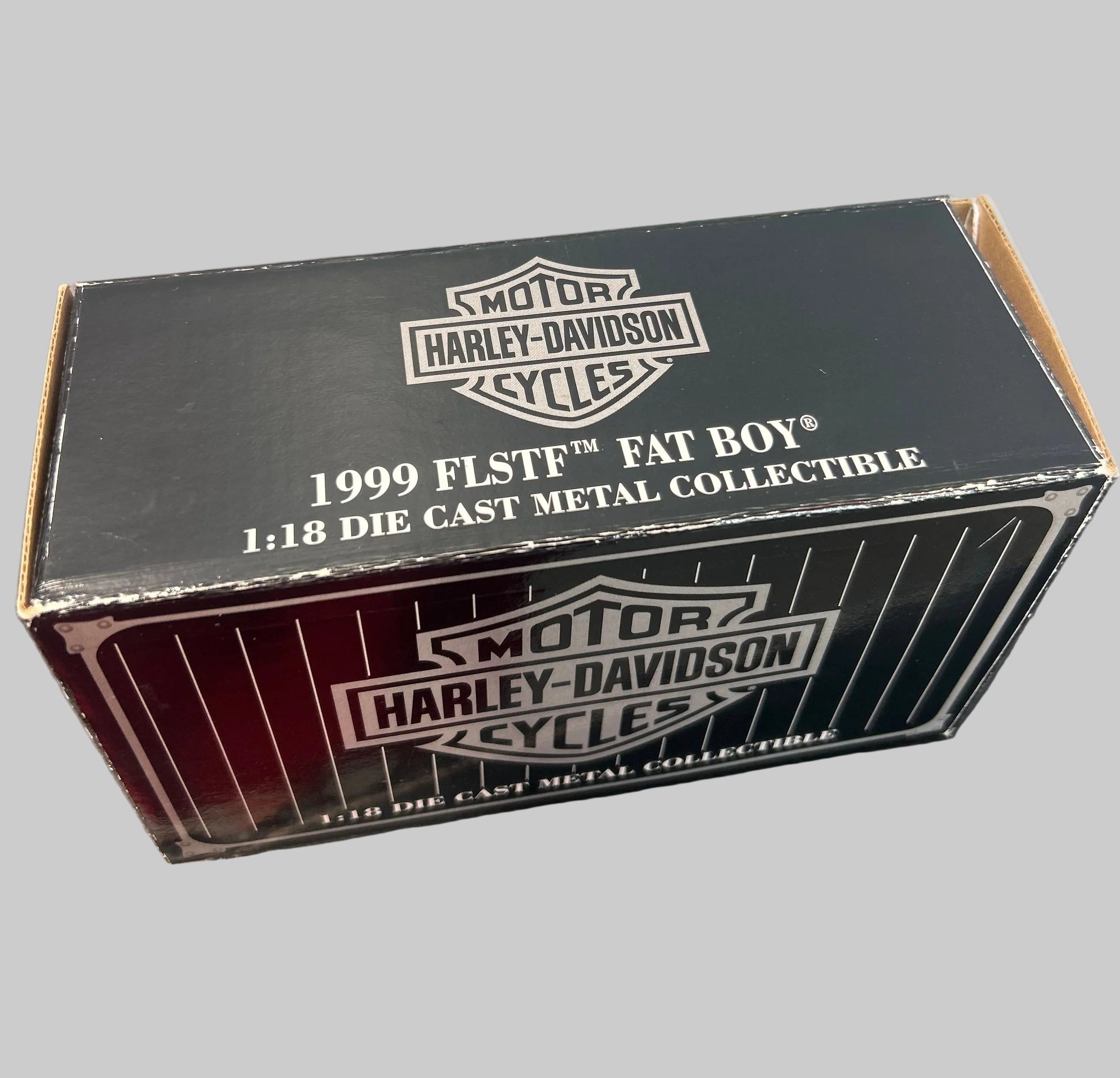 1999 Diecast Replica of a Harley Davidson “Fat Boy”-K