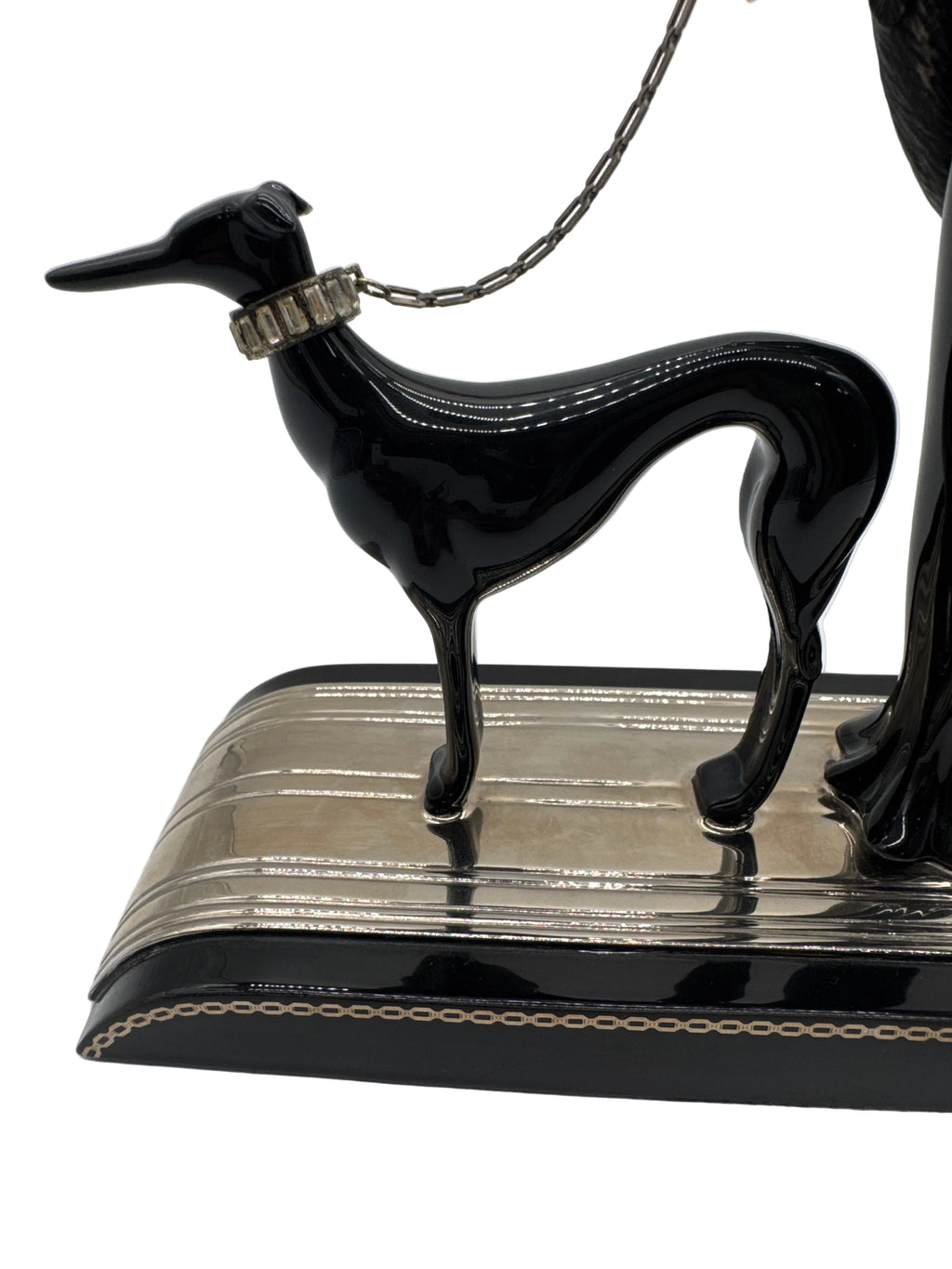Vintage Erte Fine Porcelain “Symphony in Black” Limited Edition No. M1120 Figurine