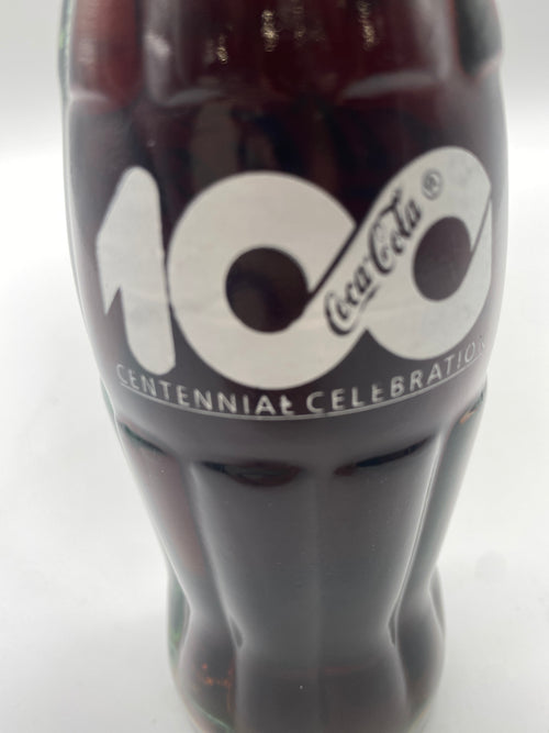 100TH CENTENNIAL  CELEBRATION COCA-COLA BOTTLE COKE