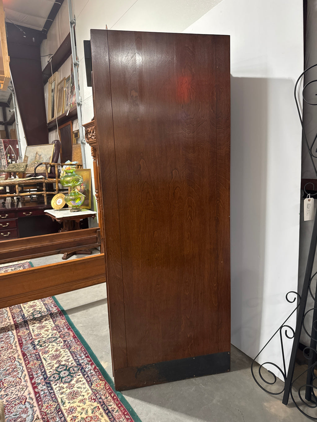 Vintage 1960's Bell System Wood Walk-In Phone Booth With Bi-Fold Doors-K
