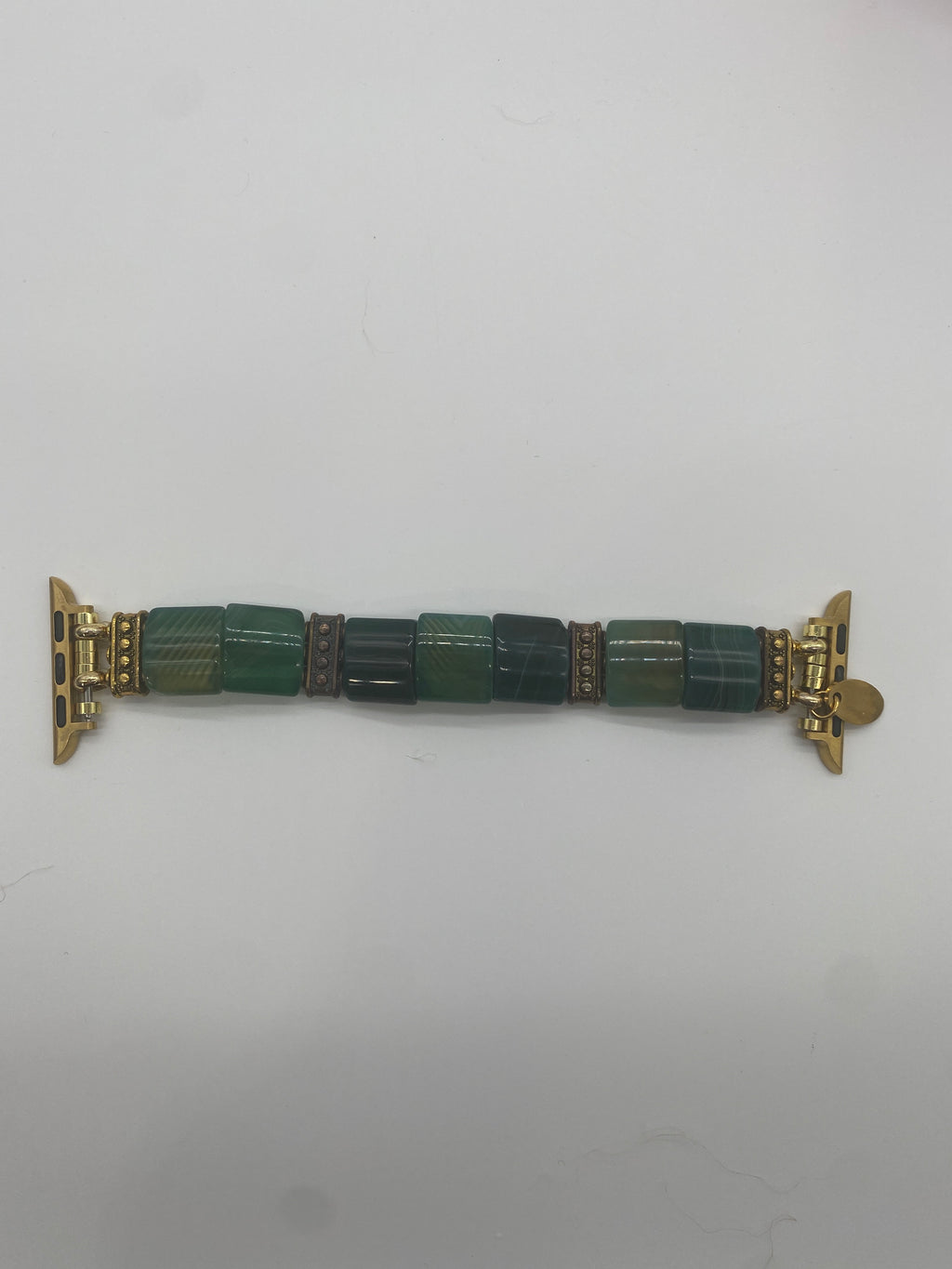 Apple Watchband Serenity Agate Green Stretch