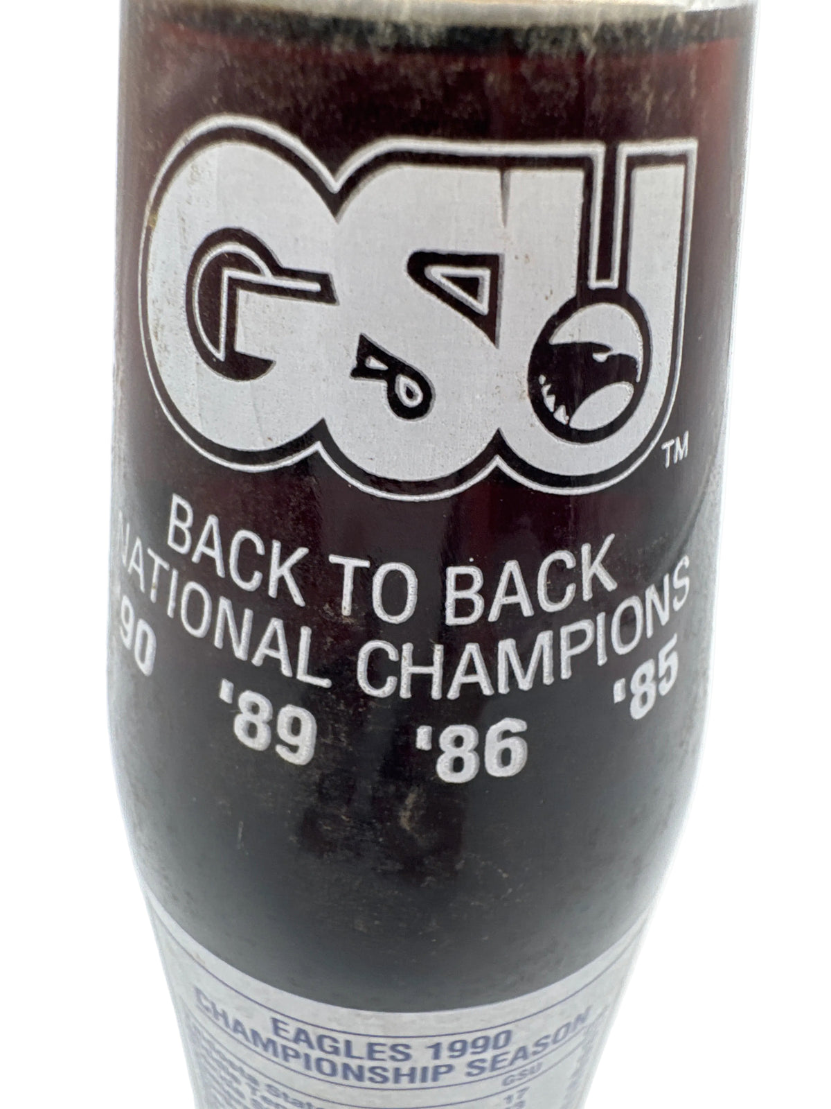 1990 Georgia Southern National Champions Coca-Cola Bottle 10 oz