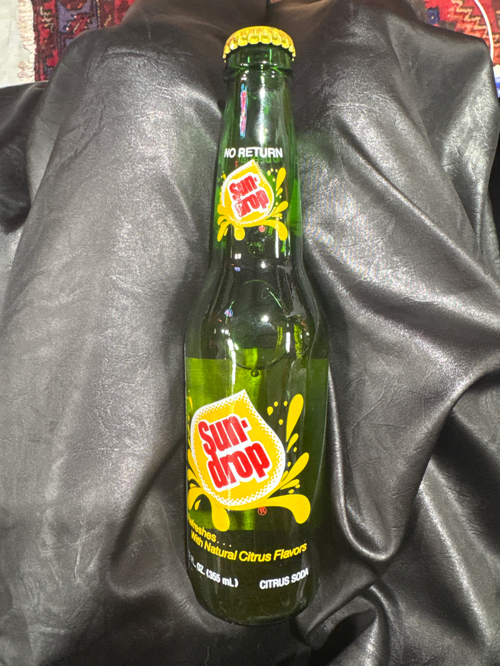 Dale Earnhardt 1979 Rookie of the Year Series #1 12 oz Sun-drop Bottle