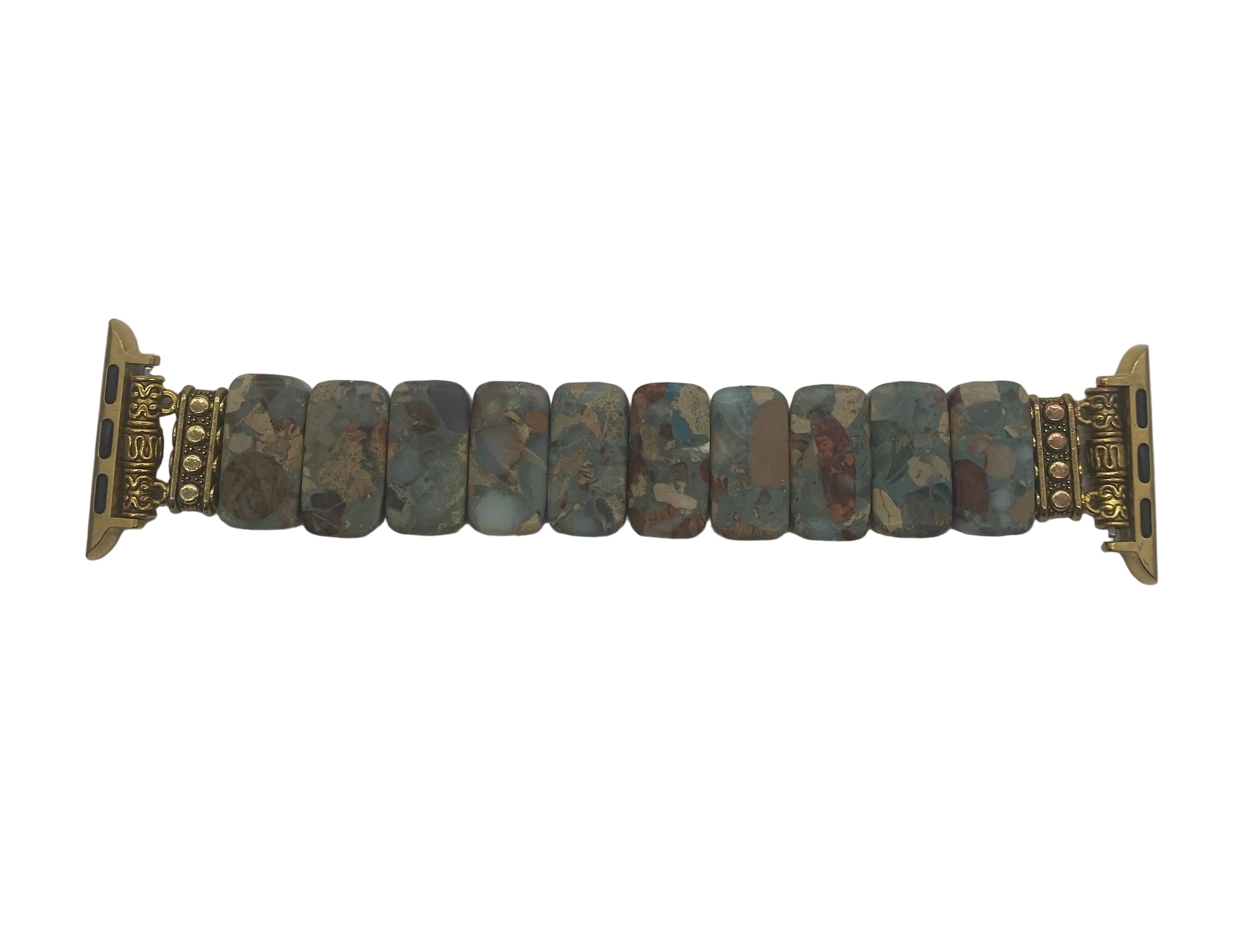 Stretch Boho Apple Watchband Jasper