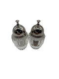 Vintage Pair Swarovski Crystal Salt & Pepper Shakers