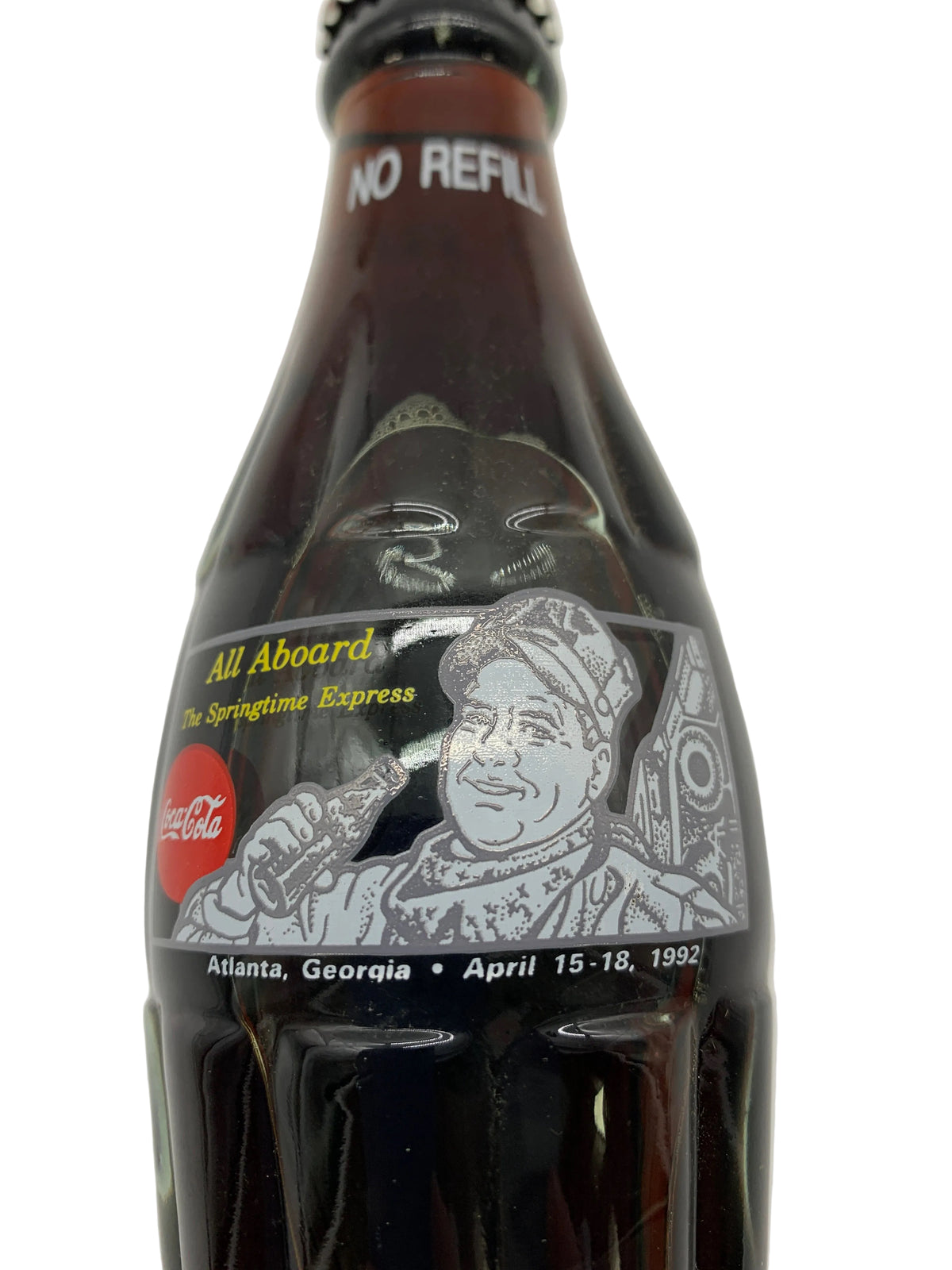 1992 ALL ABOARD COCA-COLA BOTTLE COKE