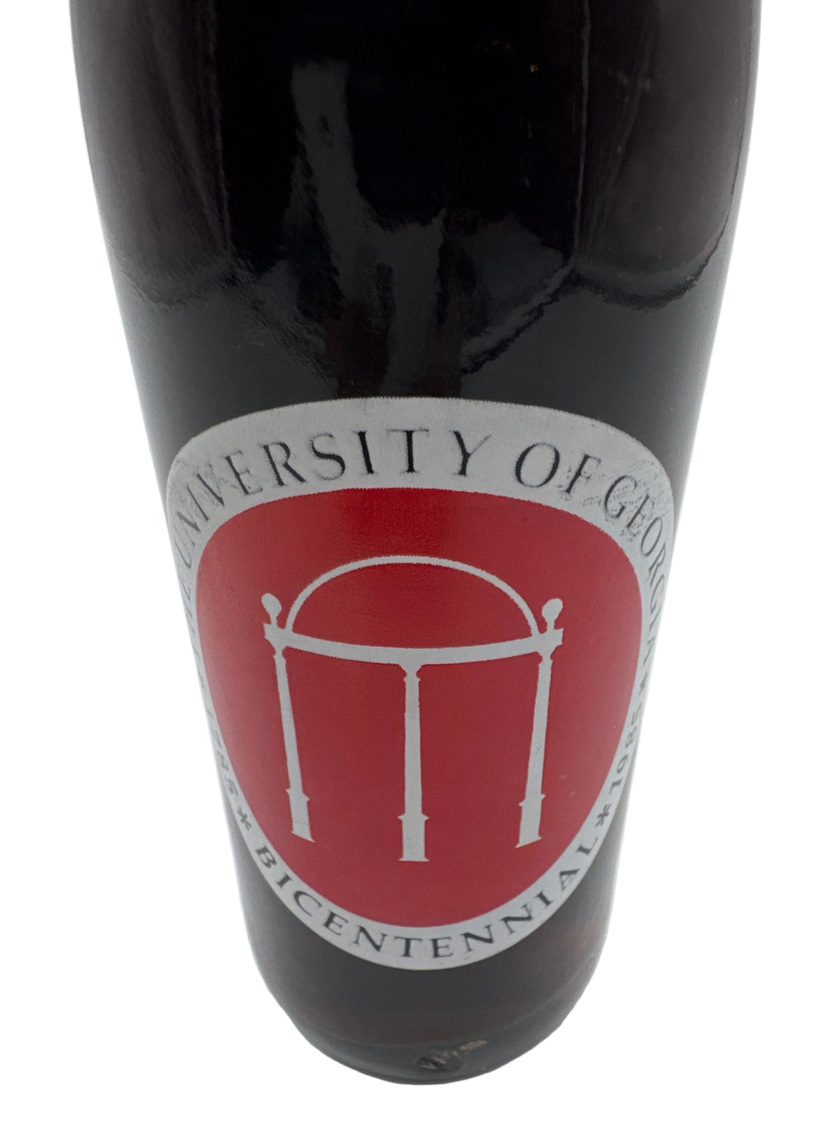1985 Bicentennial UGA University of Georgia Commemorative Coca-Cola Bottle 10 oz