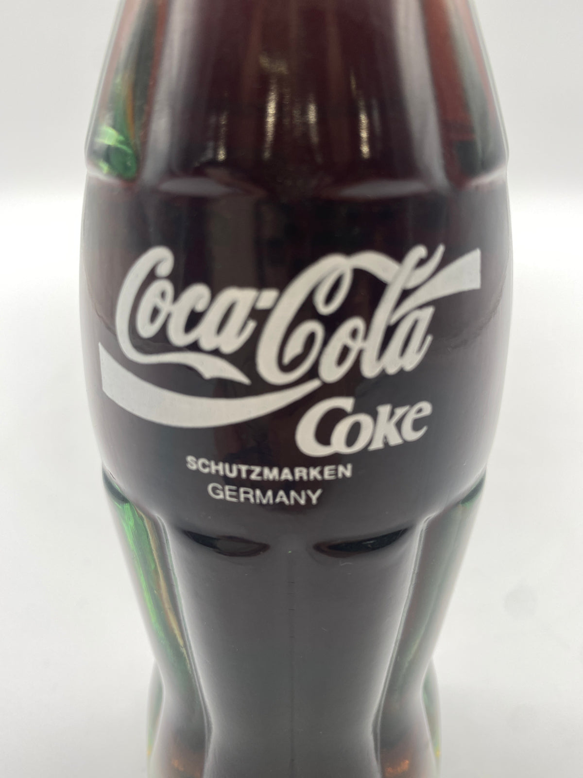 1990 GERMANY 100TH SCHUTZMARKEN COCA-COLA COKE BOTTLE.