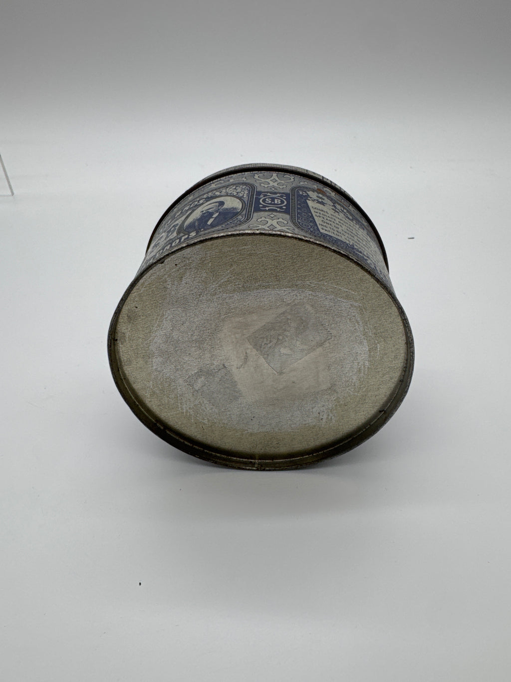 Vintage Bristol Ware Smith Bros (S.B.) Cough Drops "Empty" Tin w/Lid