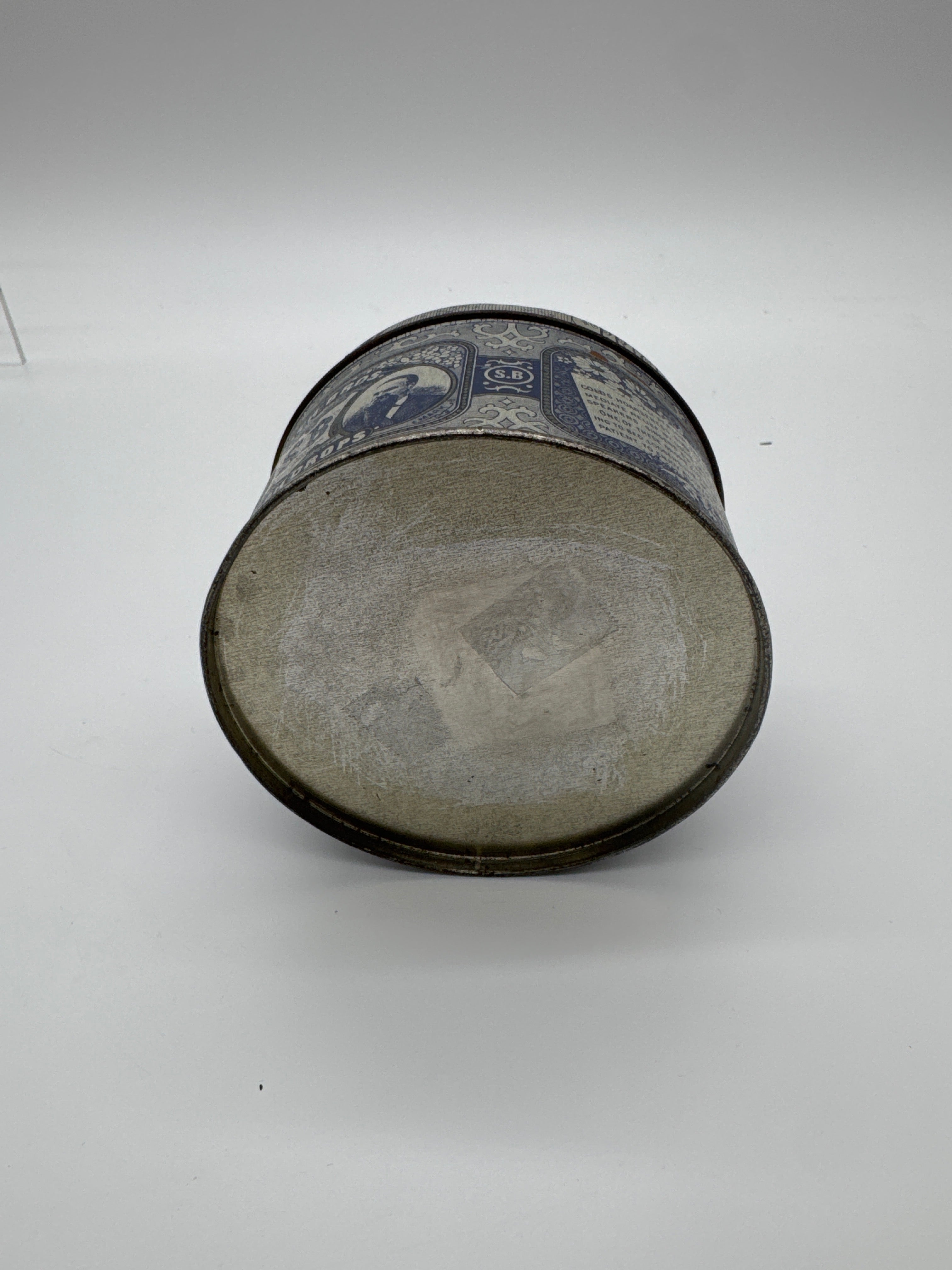 Vintage Bristol Ware Smith Bros (S.B.) Cough Drops "Empty" Tin w/Lid