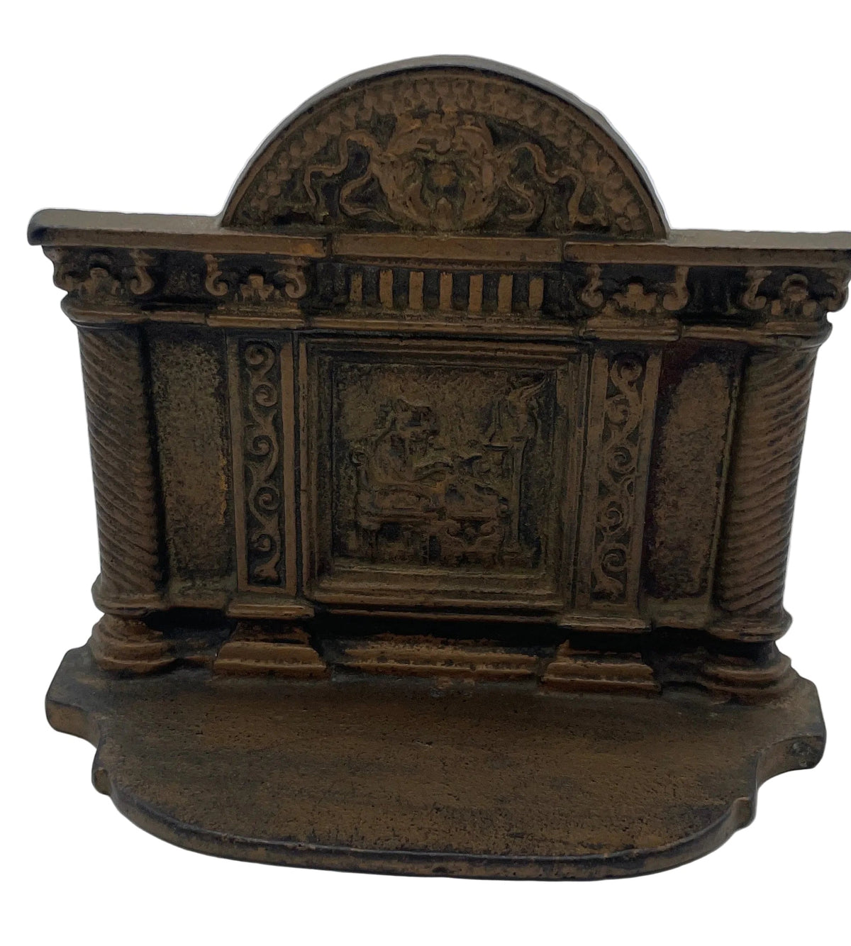 Antique Art Deco Circa 1920’s Cast Iron Bradley & Hubbard Bookends