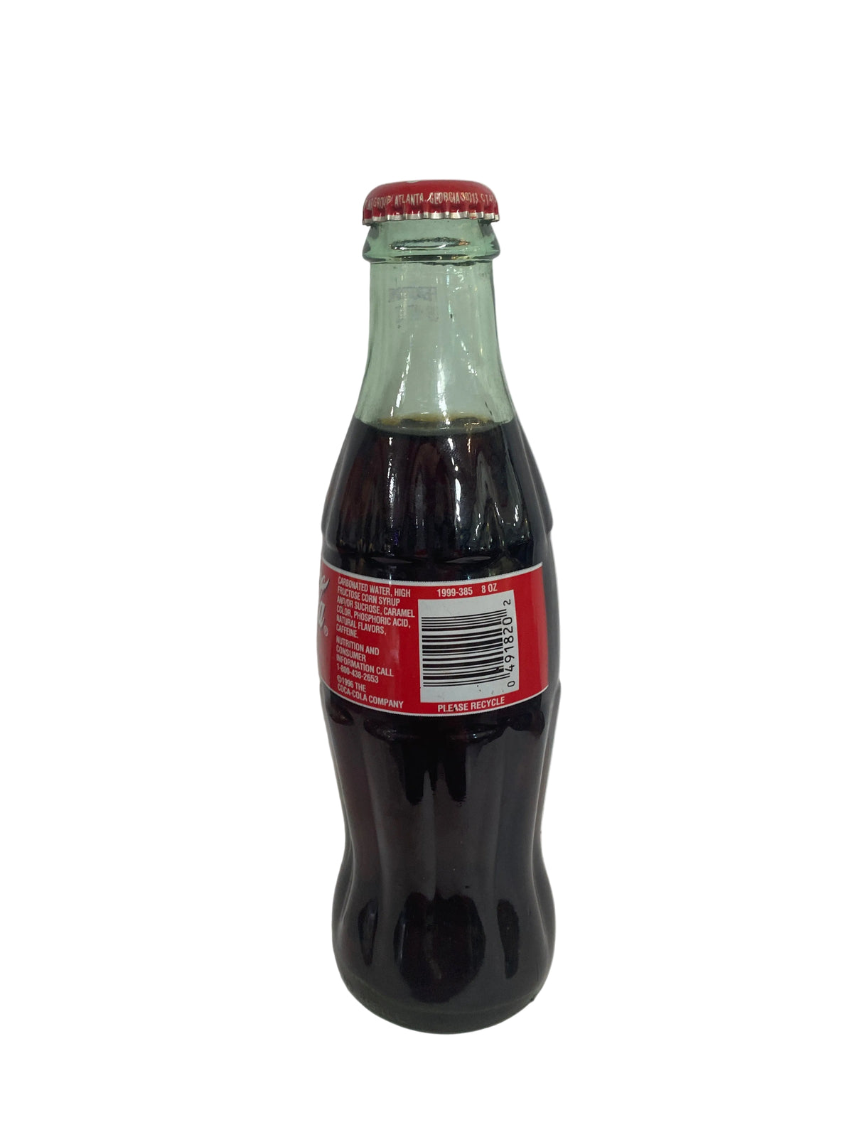 1999 DALE EARNHARDT SR #3 COCA-COLA BOTTLE COKE
